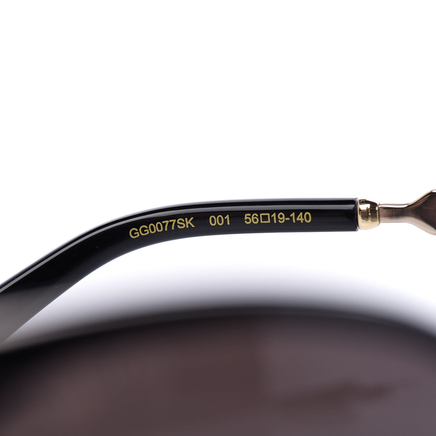 Acetate Sunglasses GG0077SK Black