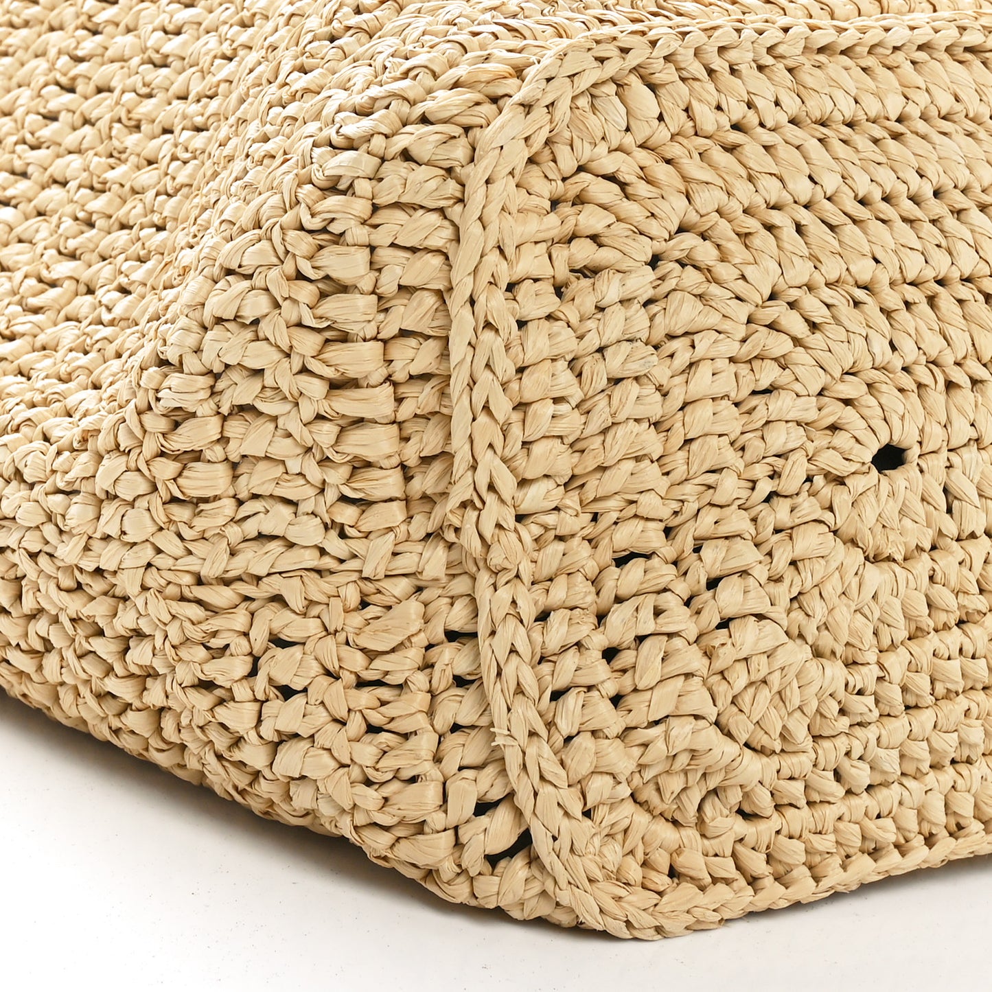 Raffia Rive Gauche Tote Natural