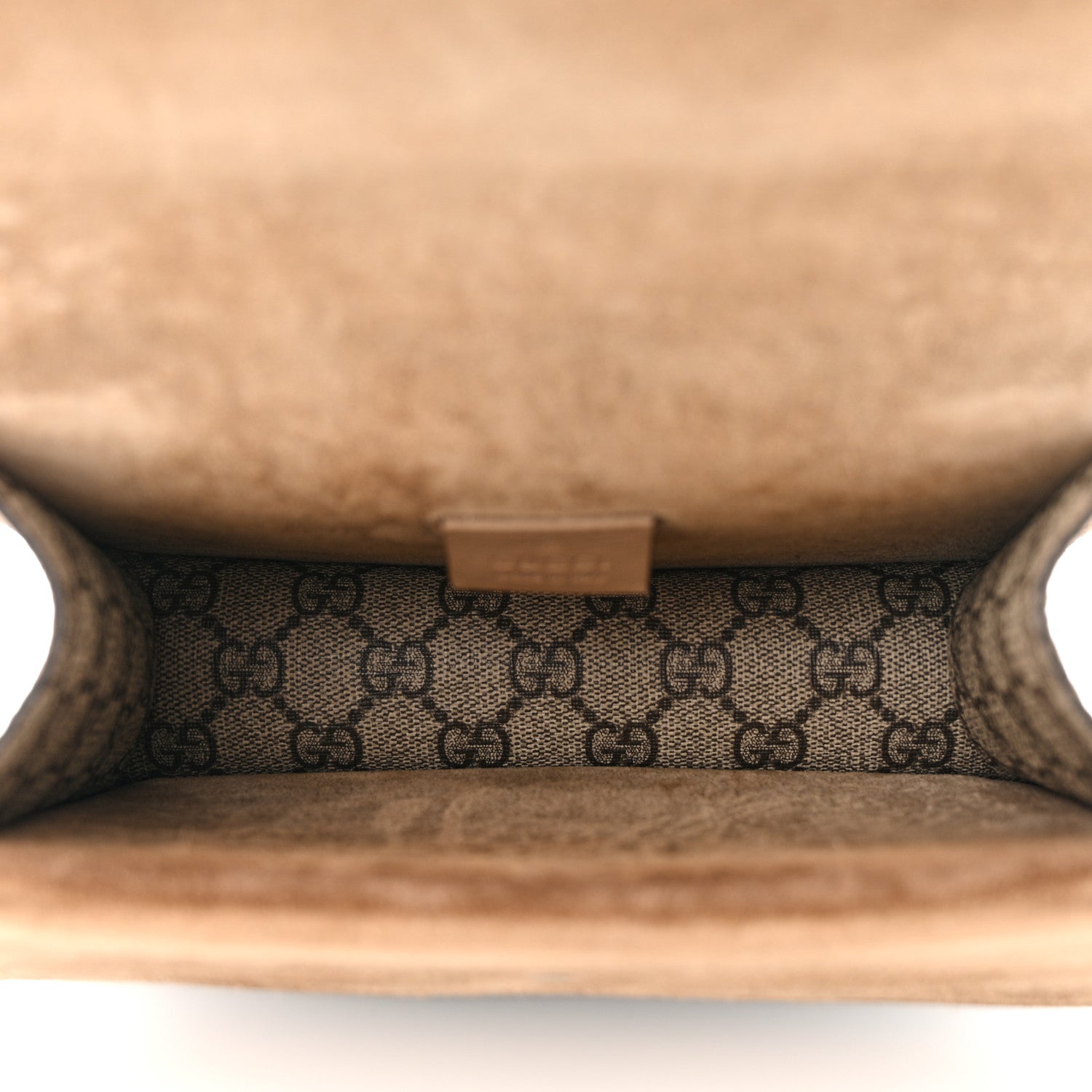 Gucci GG Supreme Monogram Mini Dionysus Shoulder Bag Taupe 5 of 14