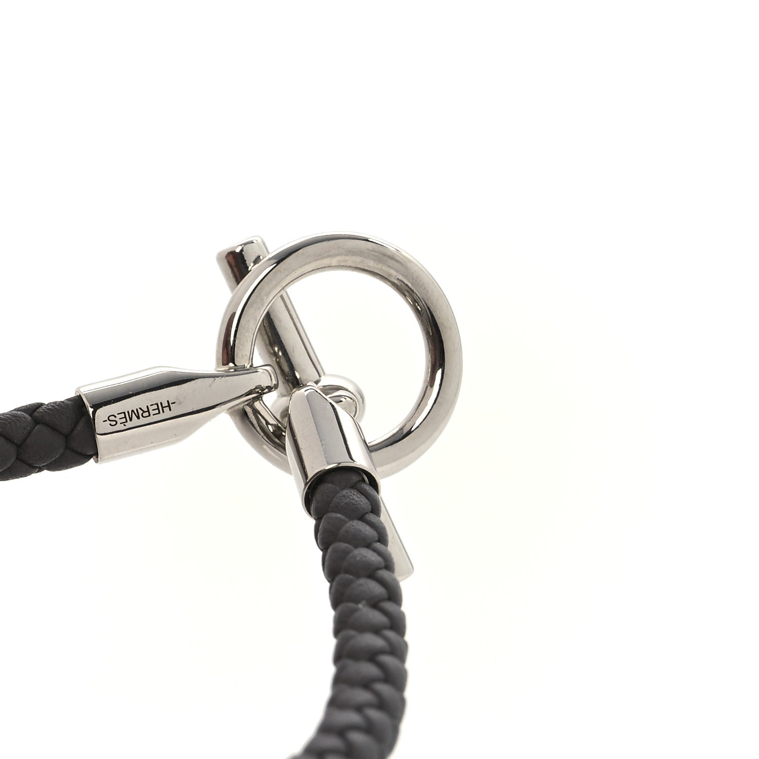 Hermes Swift Glenan Single Tour H Bracelet T1  Etain 4 of 5