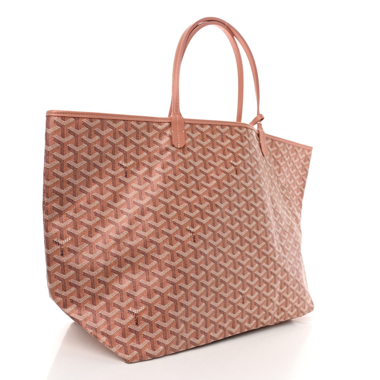 Iridescent Goyardine Saint Louis GM Pearly Coral