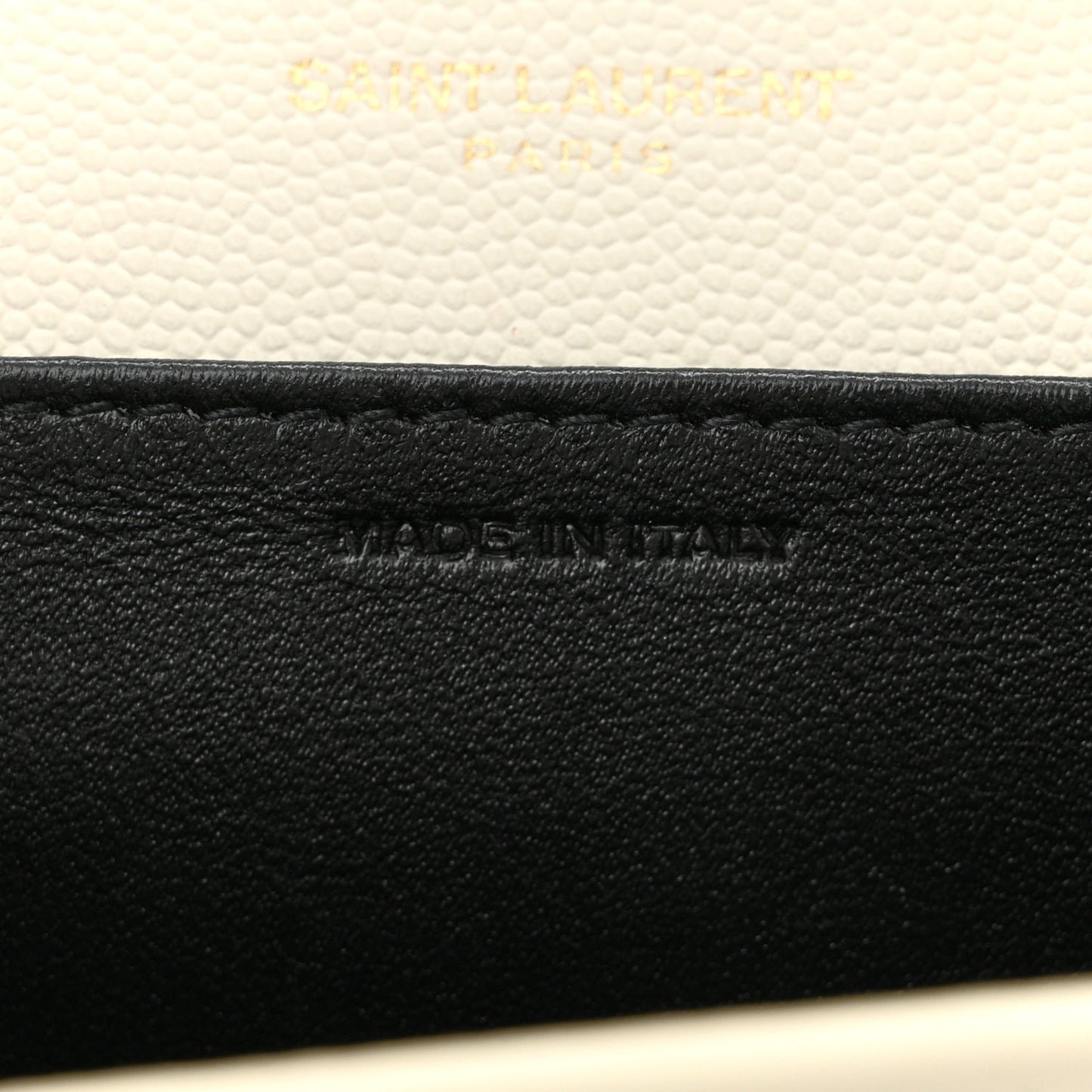 Grain De Poudre Monogram Uptown Chain Wallet Crema Soft