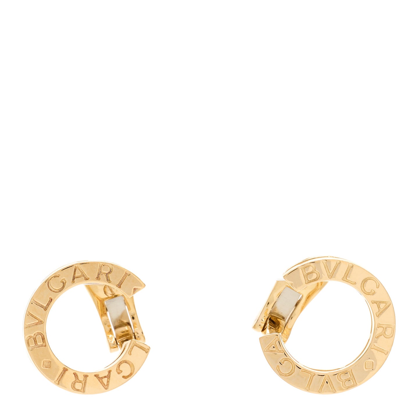 18K Yellow Gold Bvlgari Bvlgari Earrings