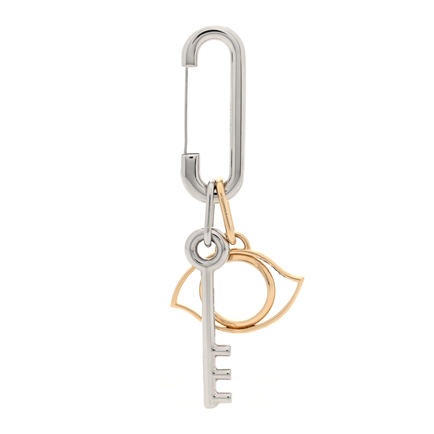 Hermes Palladium Permabrass Curiosite Charm Pendant 1 of 3