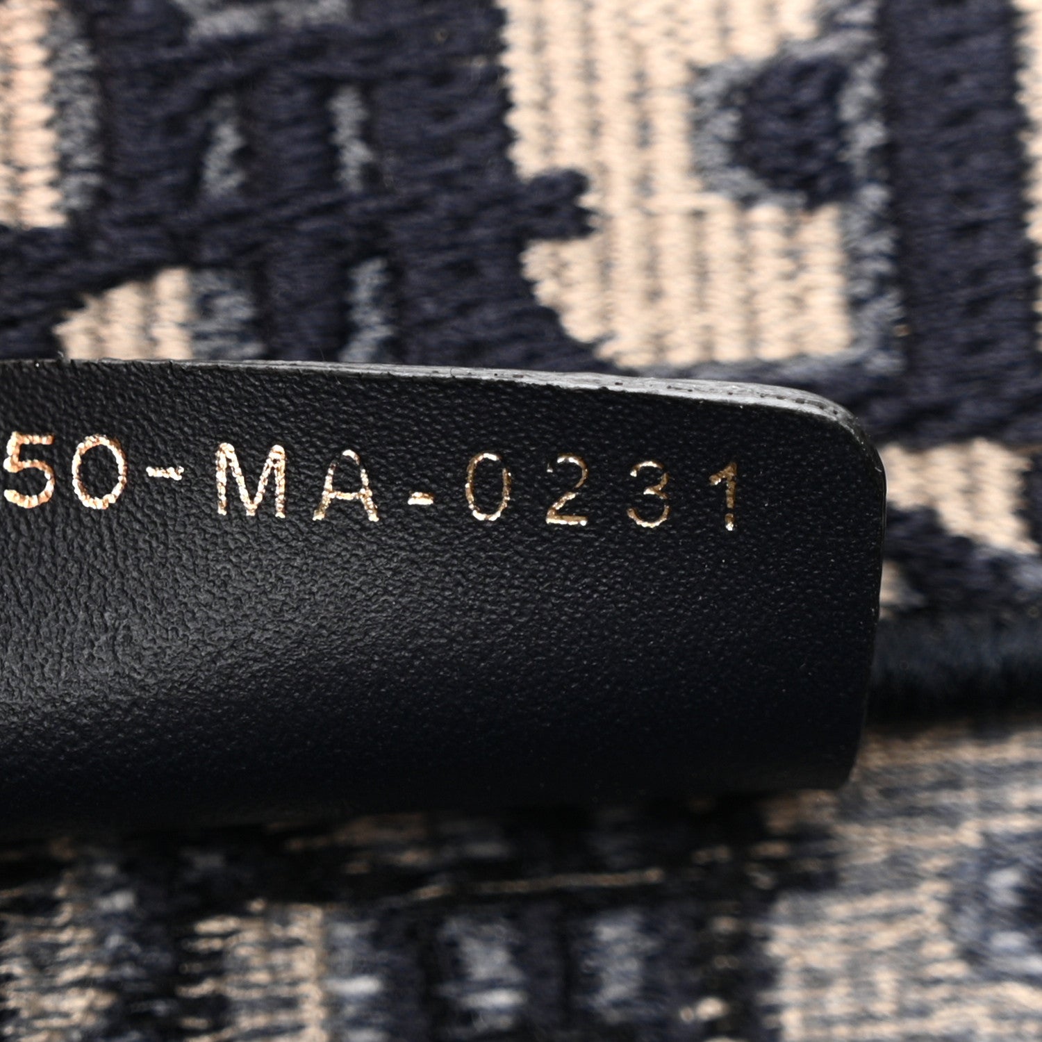 Christian Dior Oblique Large Book Tote Blue Multicolor 7 of 12