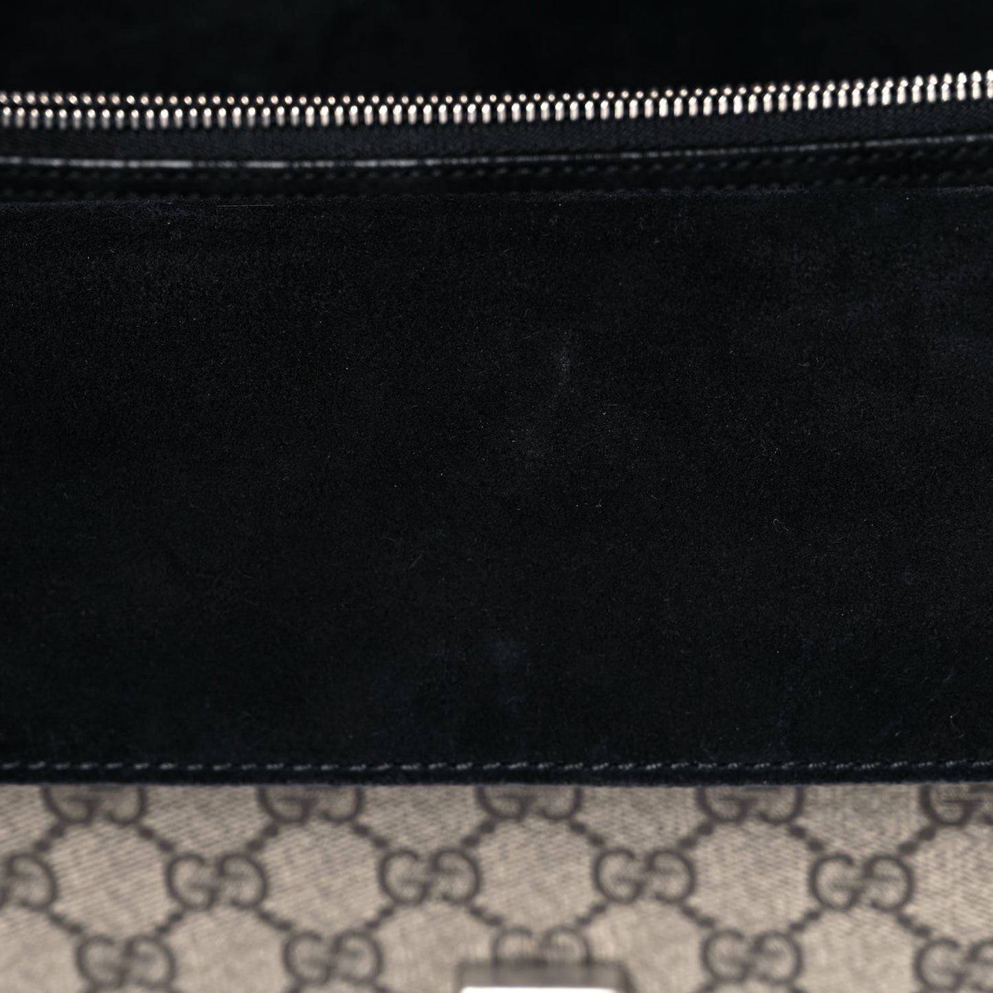 GG Supreme Monogram Small Dionysus Shoulder Bag Black