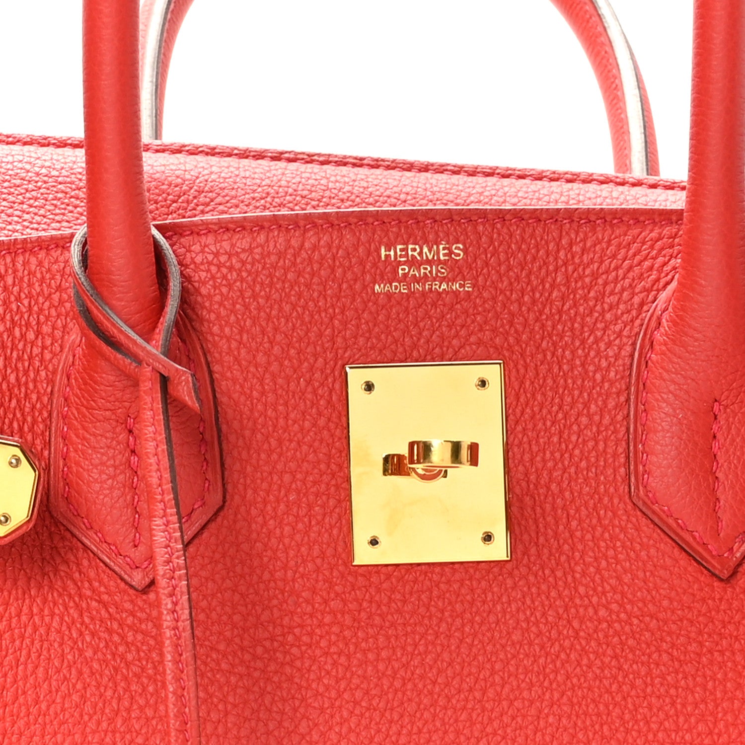 Hermes Togo Birkin 30 Rouge Pivoine 7 of 11