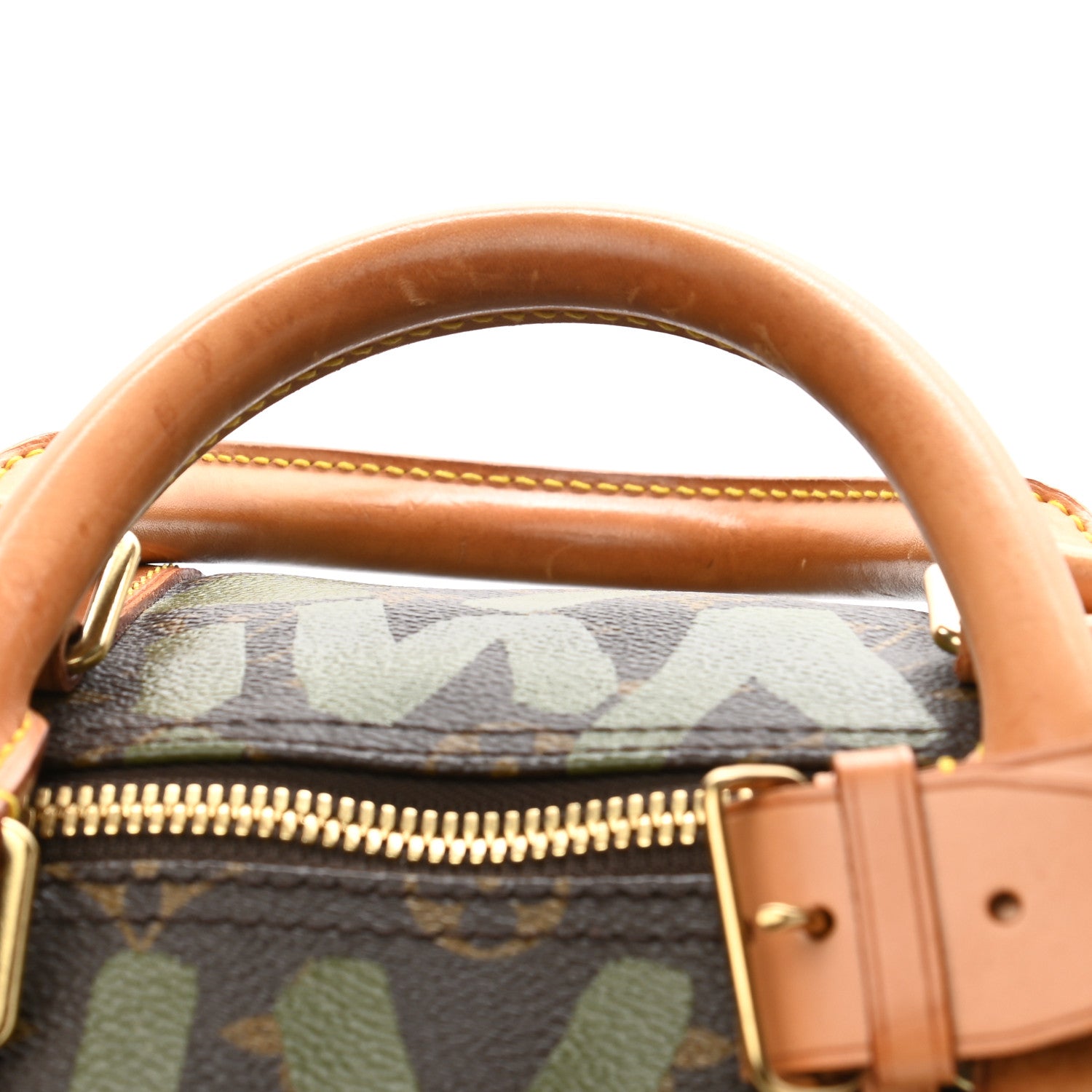 Louis Vuitton Graffiti Keepall 50 Kaki 13 of 14