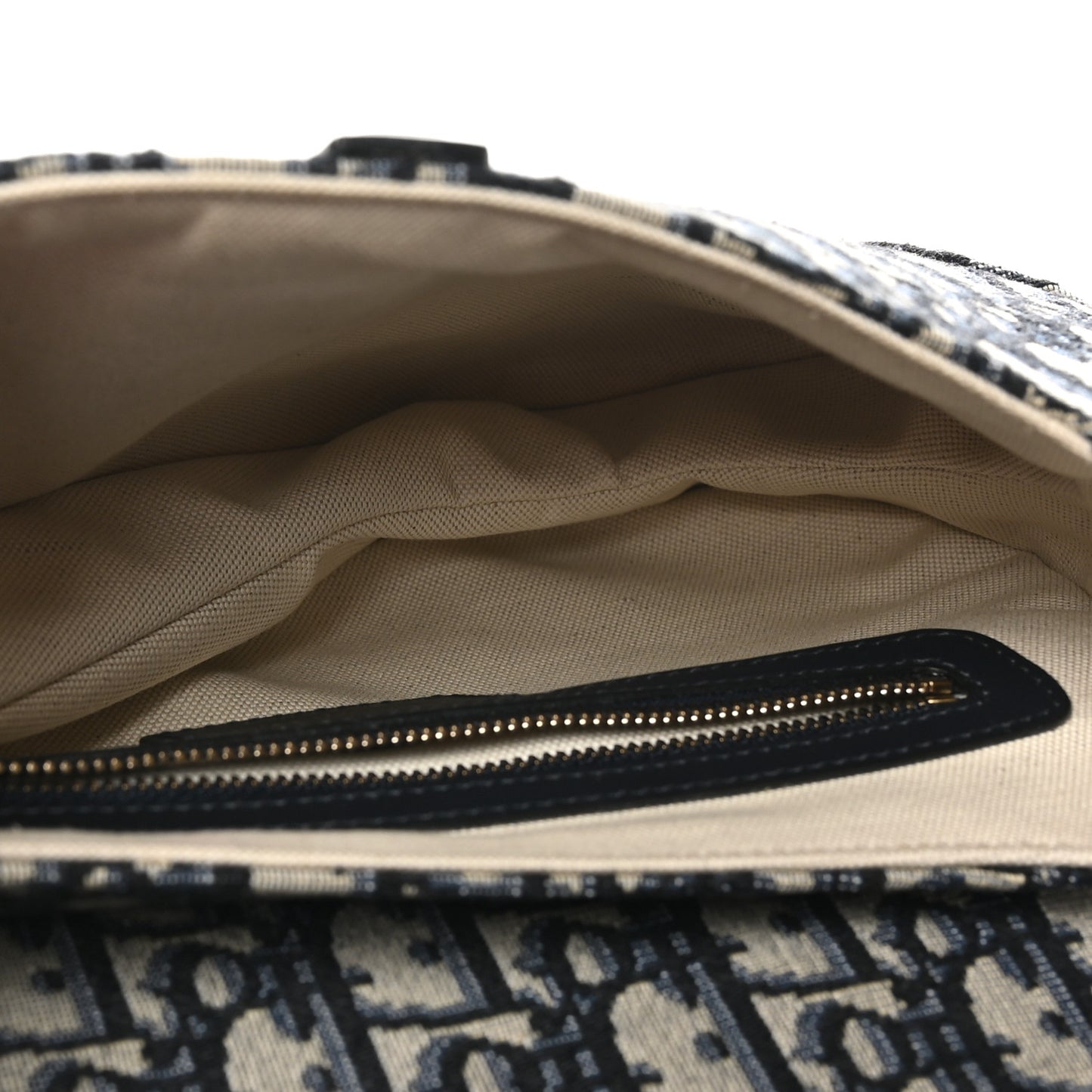 Oblique Saddle Bag Blue