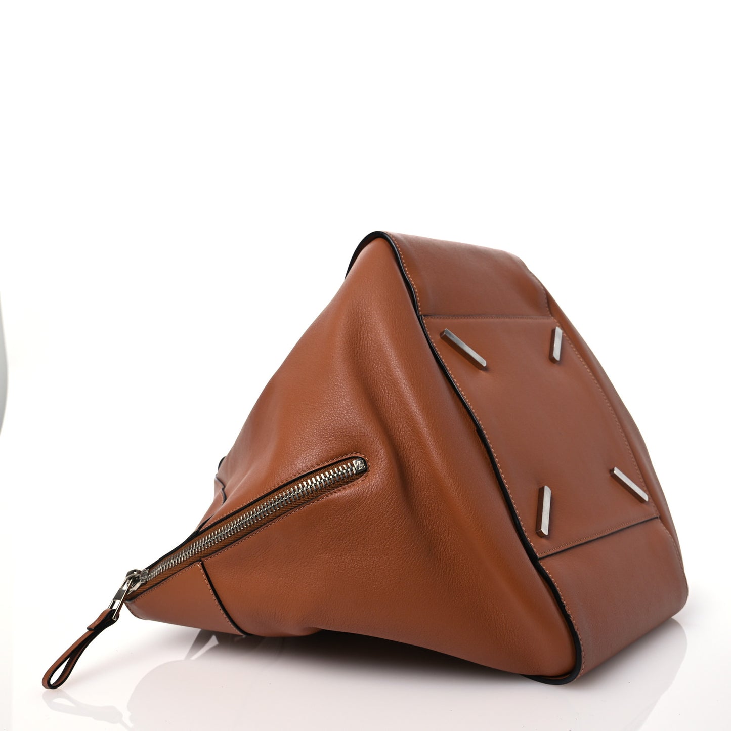 Calfskin Medium Hammock Shoulder Bag Tan