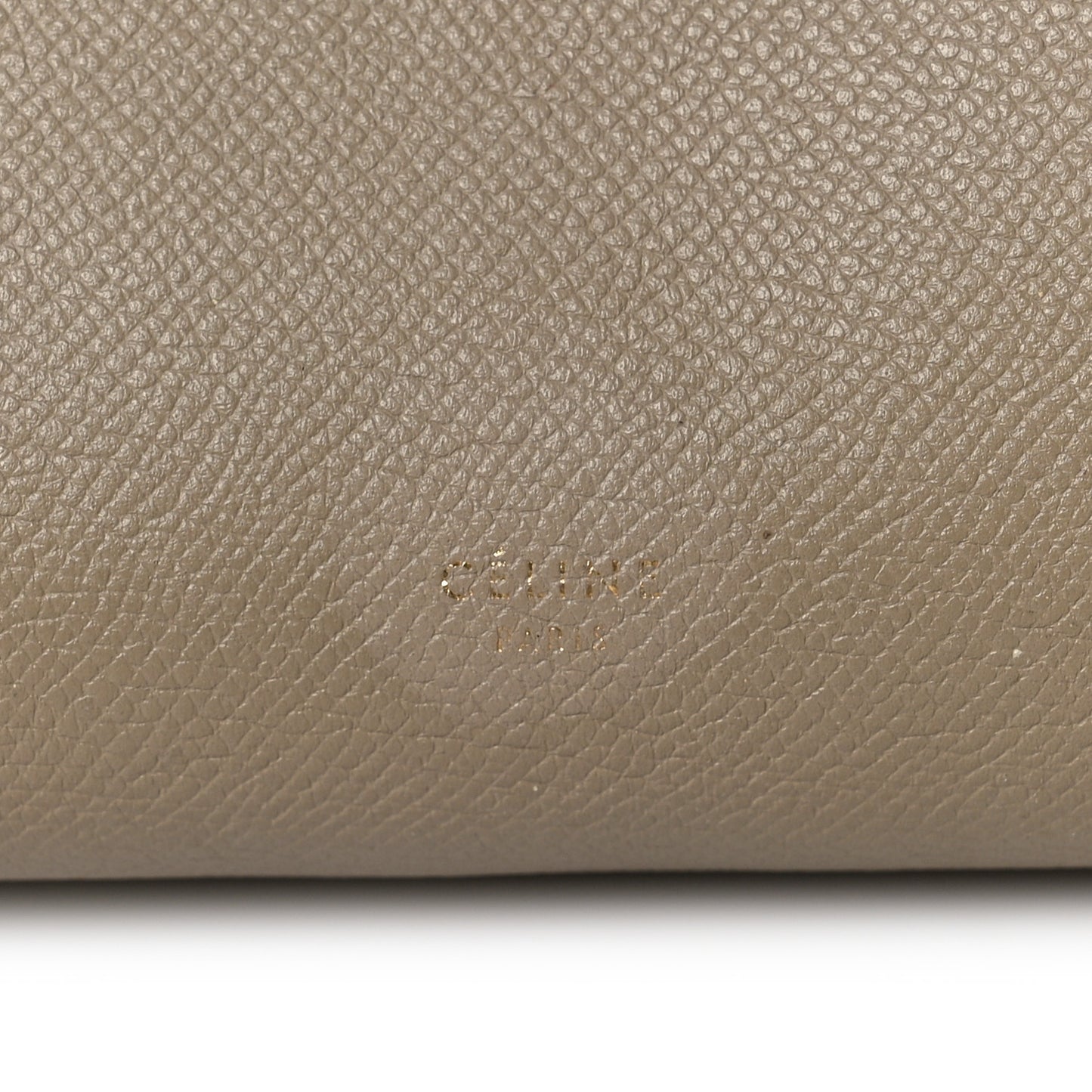 Grained Calfskin Mini Belt Bag Light Taupe