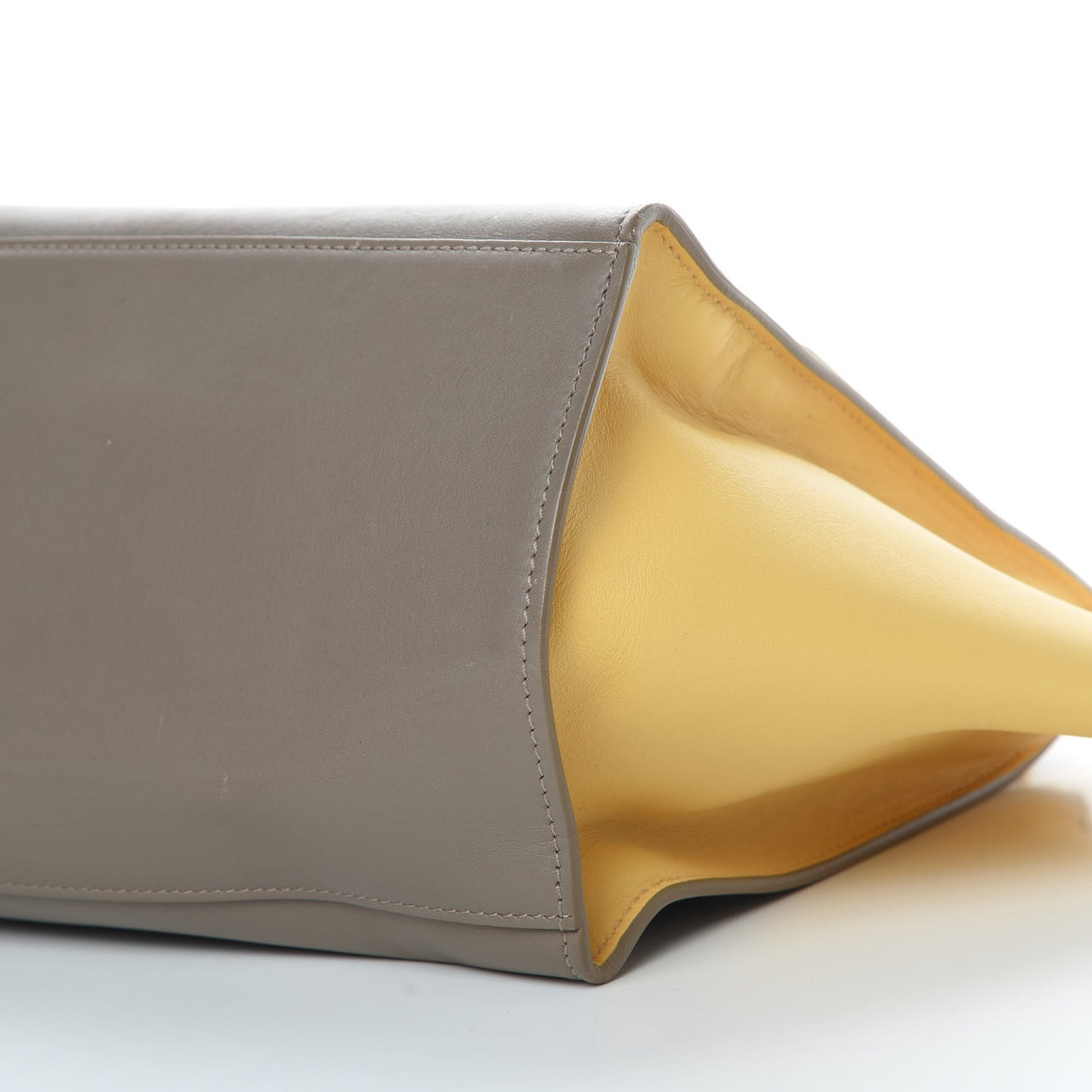 Smooth Calfskin Medium Tri-Color Trapeze Butter