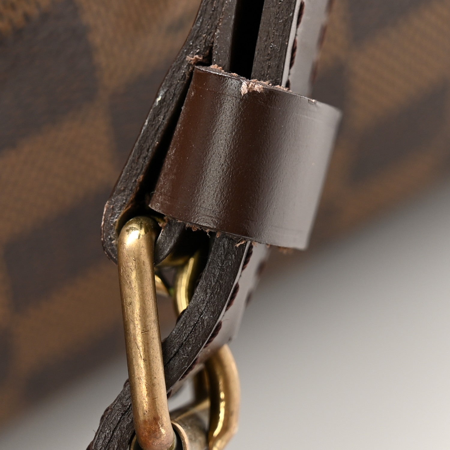 Louis Vuitton Damier Ebene Keepall Bandouliere 55 12 of 13