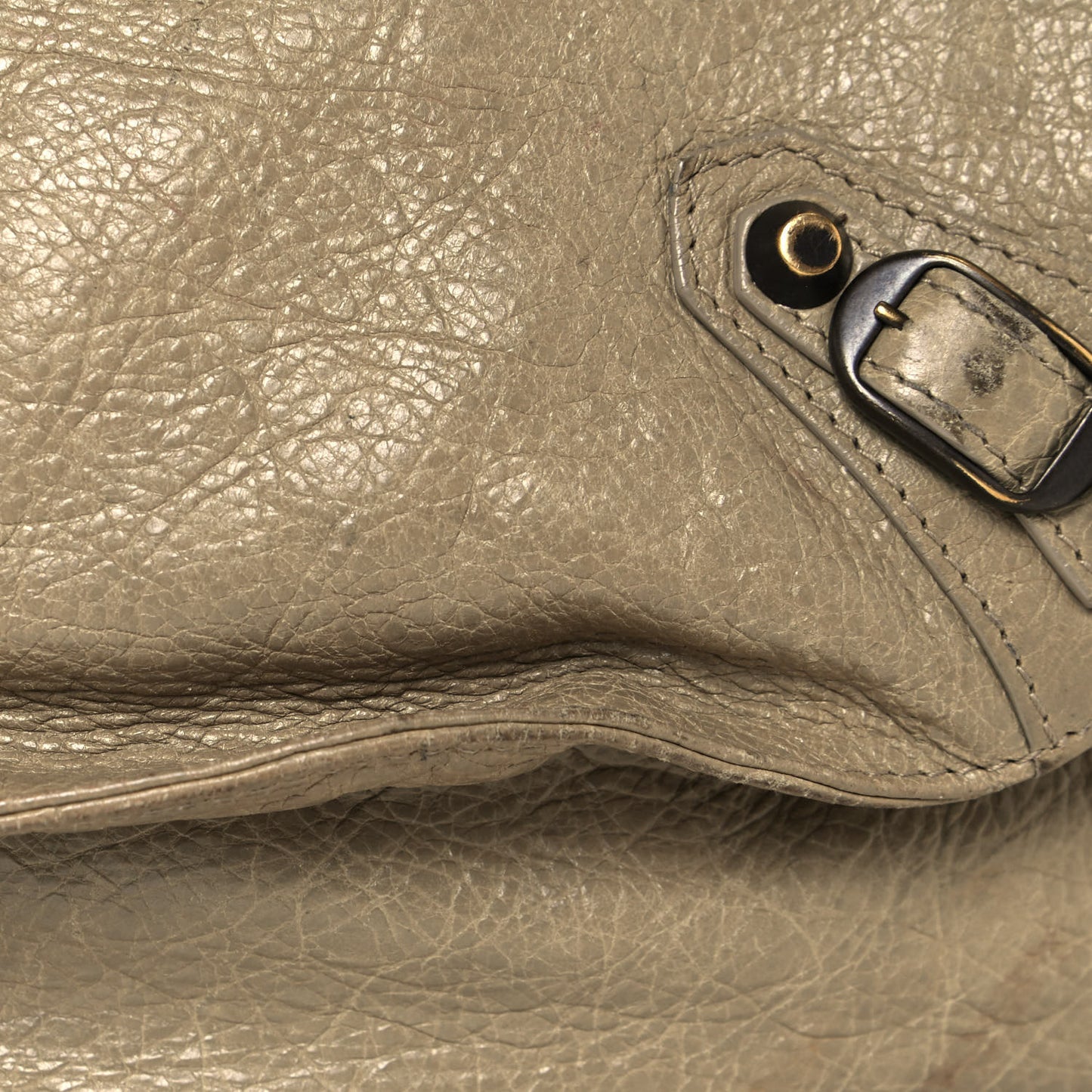 Agneau Classic Hardware Neo Folk Messenger Beige Latte