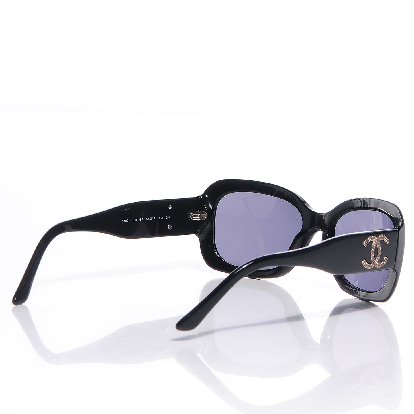 CC Logo Sunglasses 5102 Black