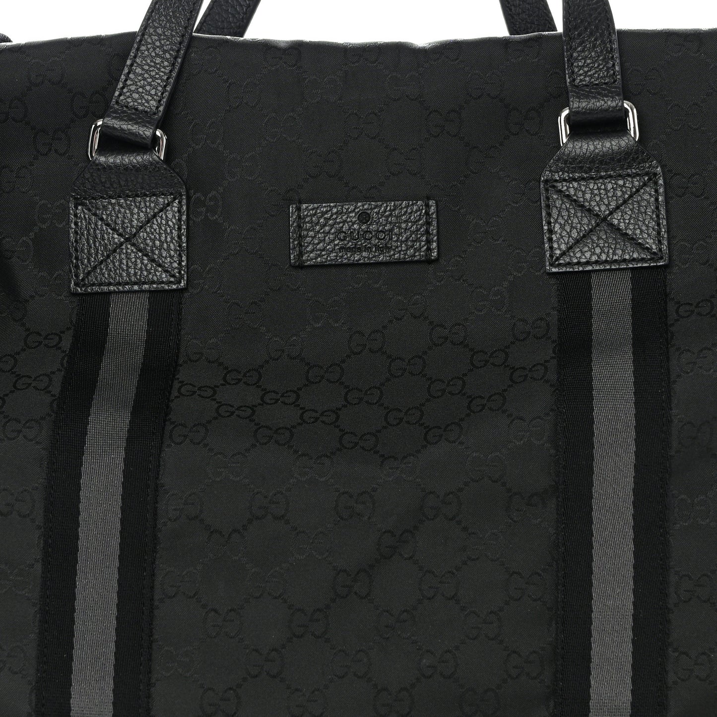 Nylon Monogram XL Duffle Bag Black