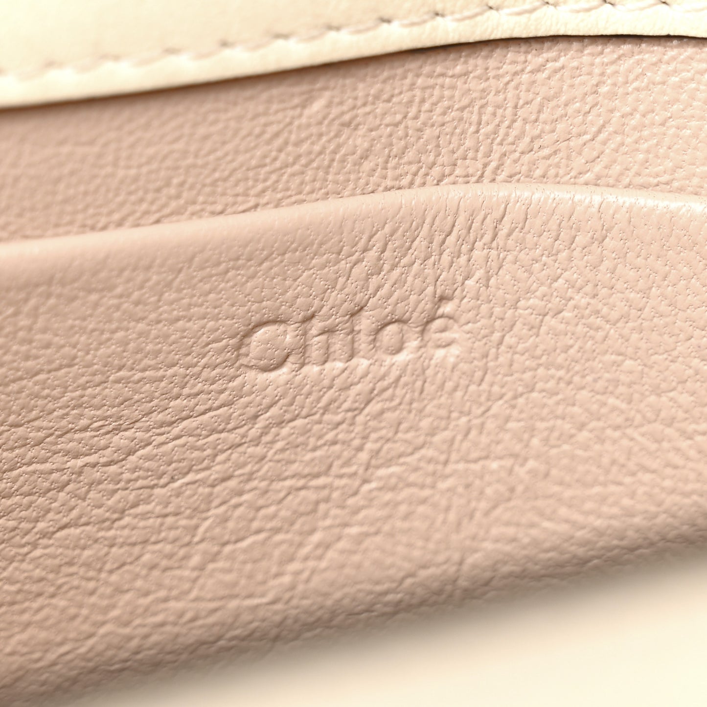 Calfskin Small Nile Bracelet Minaudiere Bag Off White