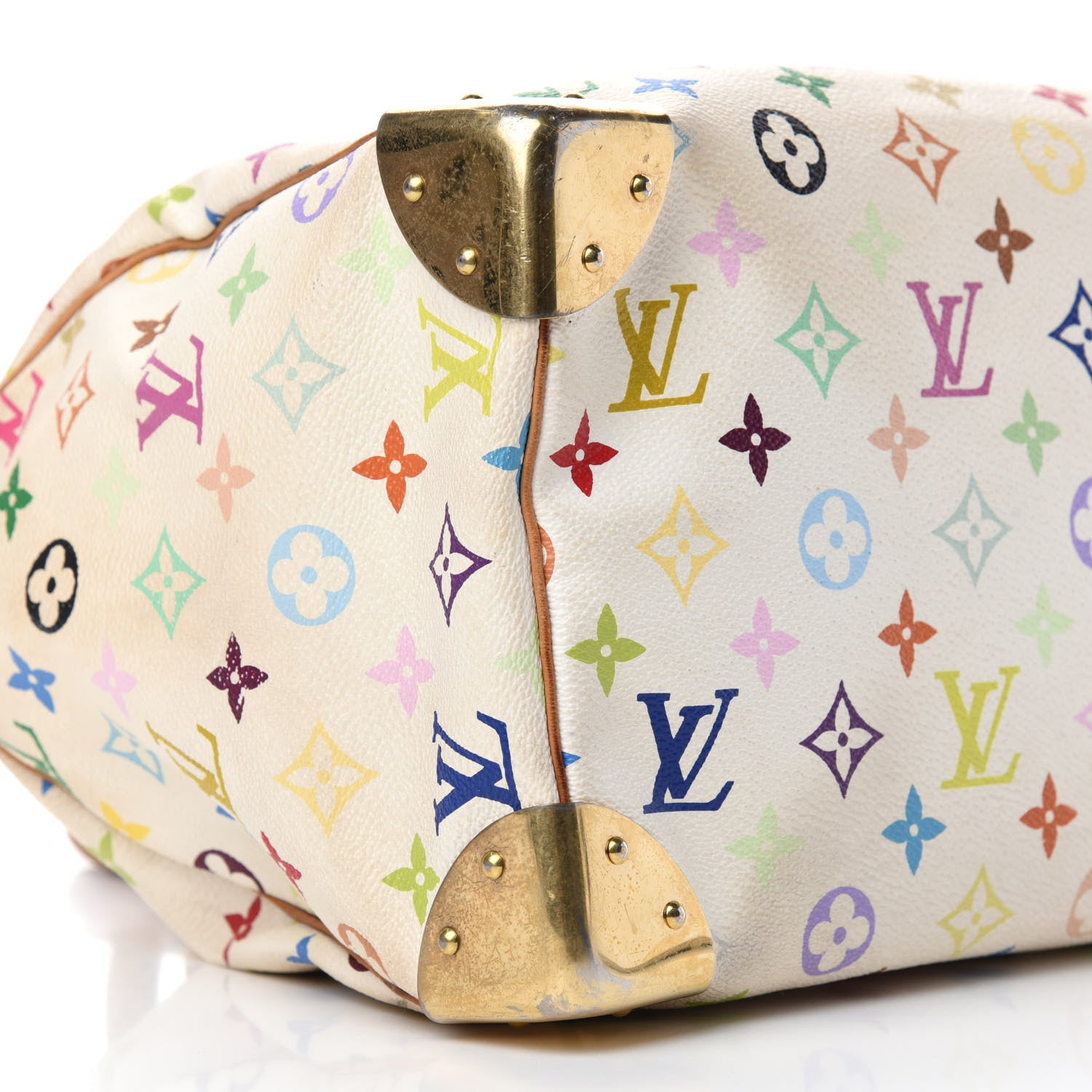 Louis Vuitton Monogram Multicolor Speedy 30 White 6 of 14
