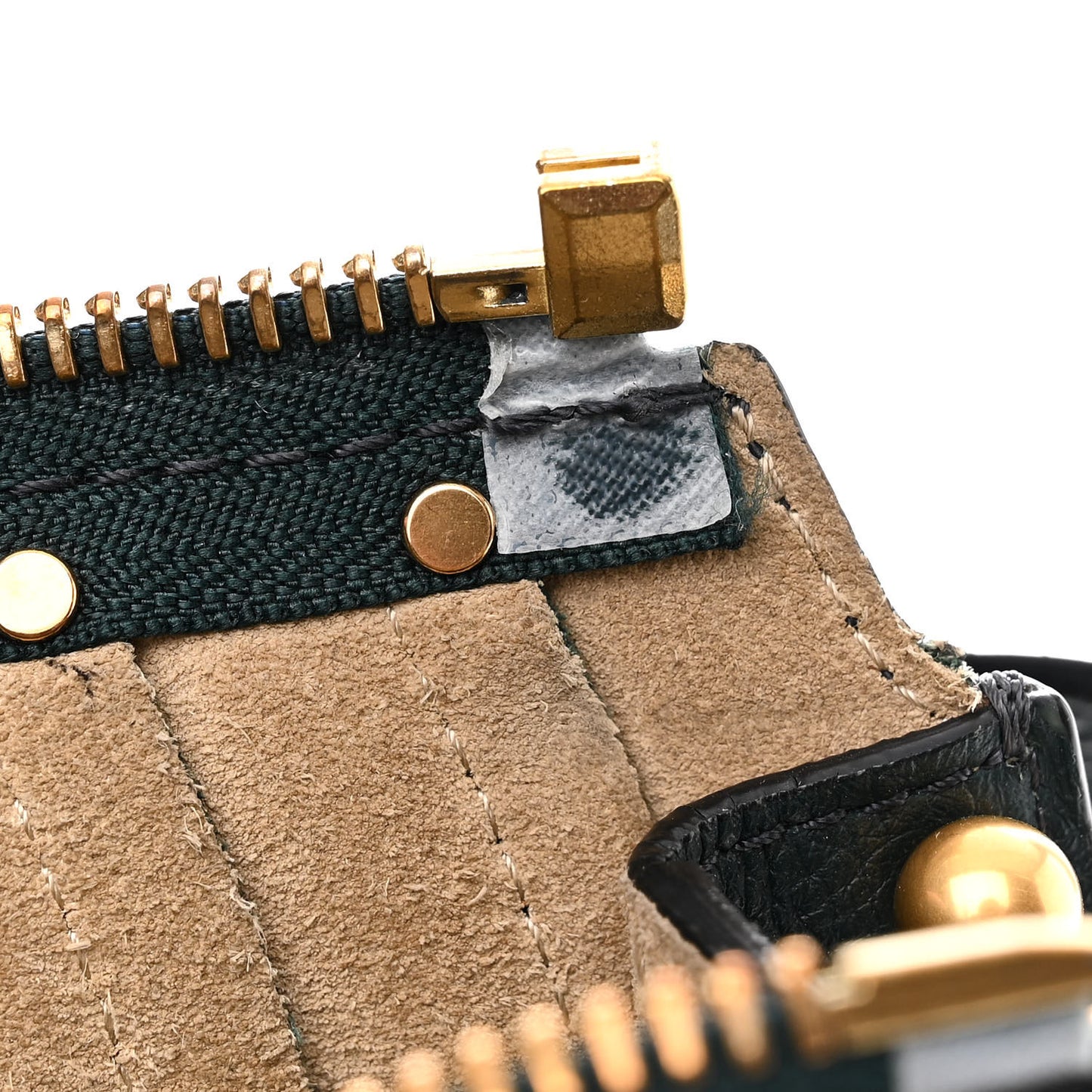 Grained Calfskin Nano Hayley Hobo Rainforest