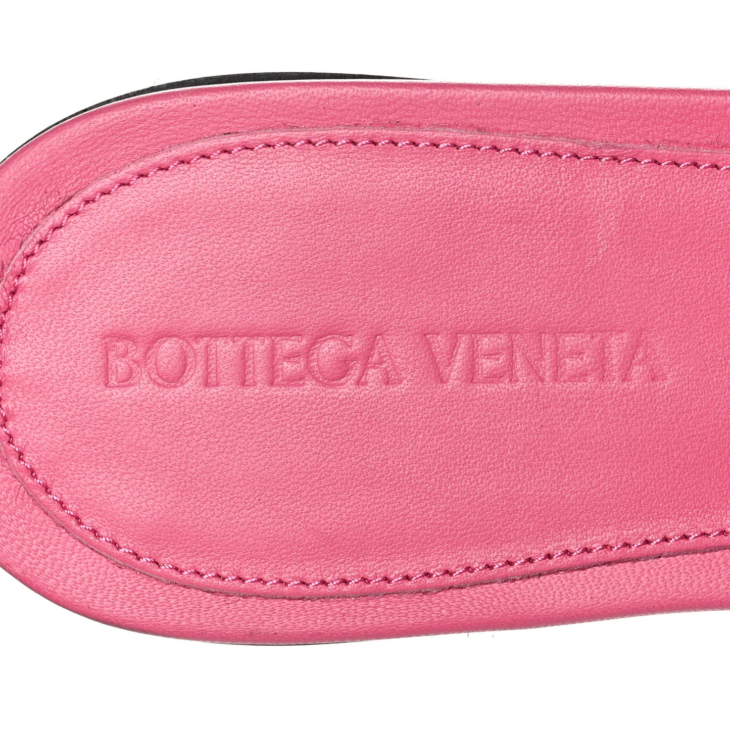 Nappa Matelasse Padded Flat Sandals 39 Azalea