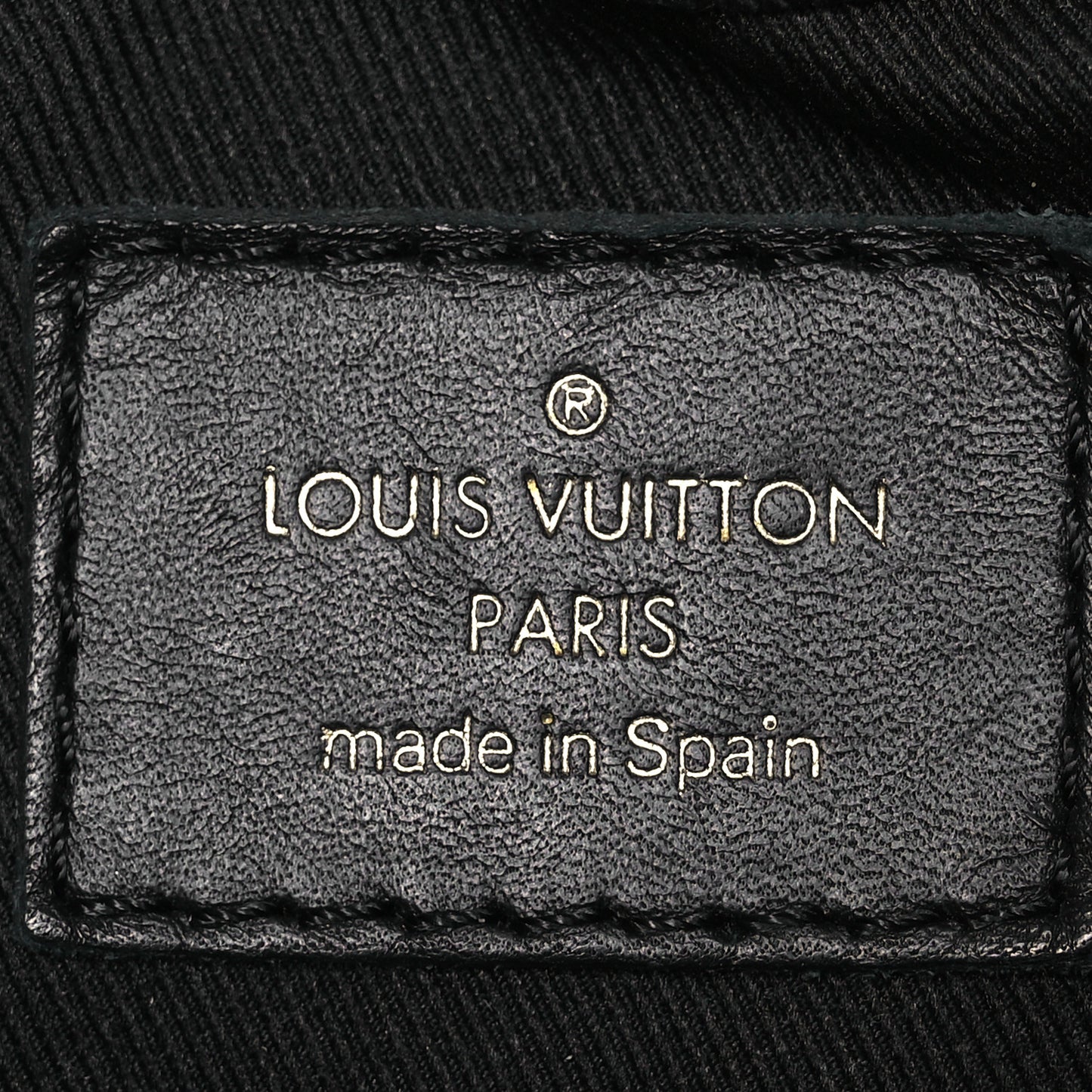 Monogram Saintonge Black