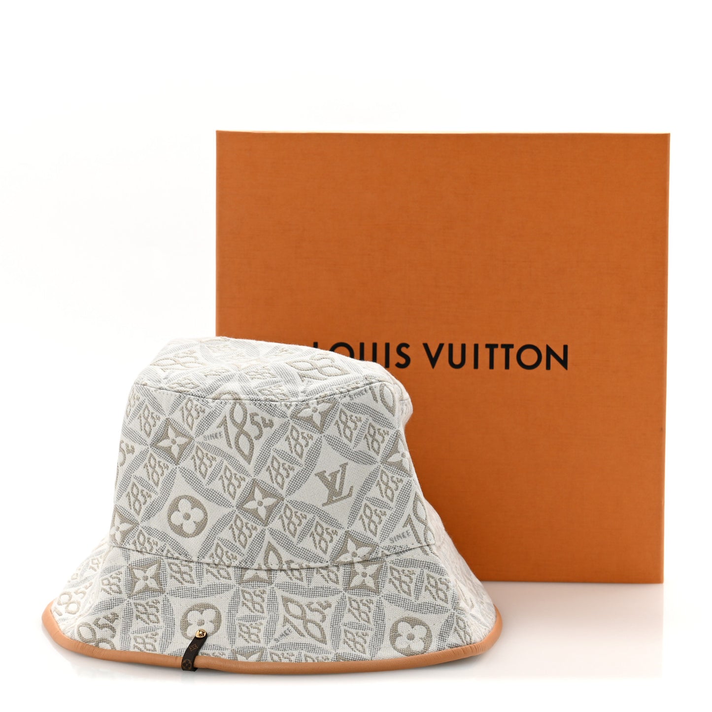 Jacquard Since 1854 Bucket Hat M Beige