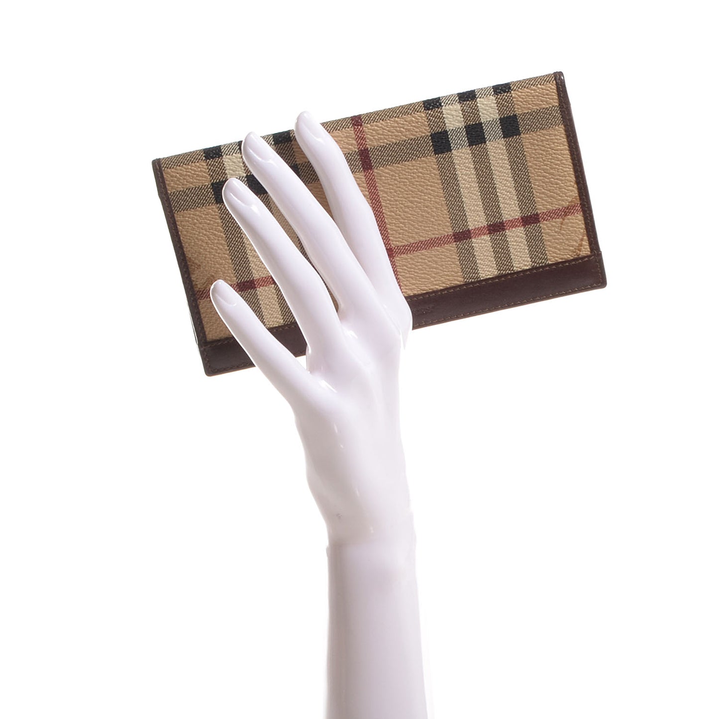 Haymarket Check Checkbook Cover
