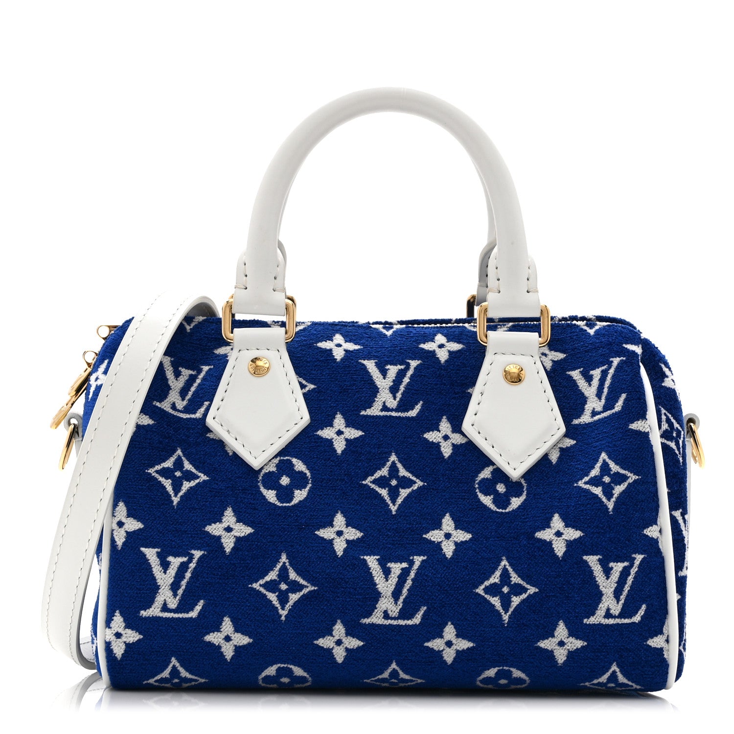 Louis Vuitton Jacquard Velvet Monogram LV Match Speedy Bandouliere
