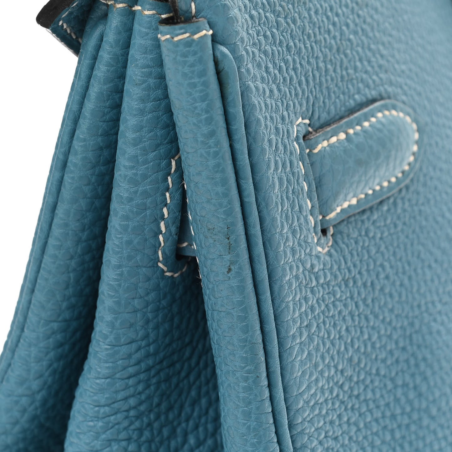Togo Birkin 35 Blue Jean