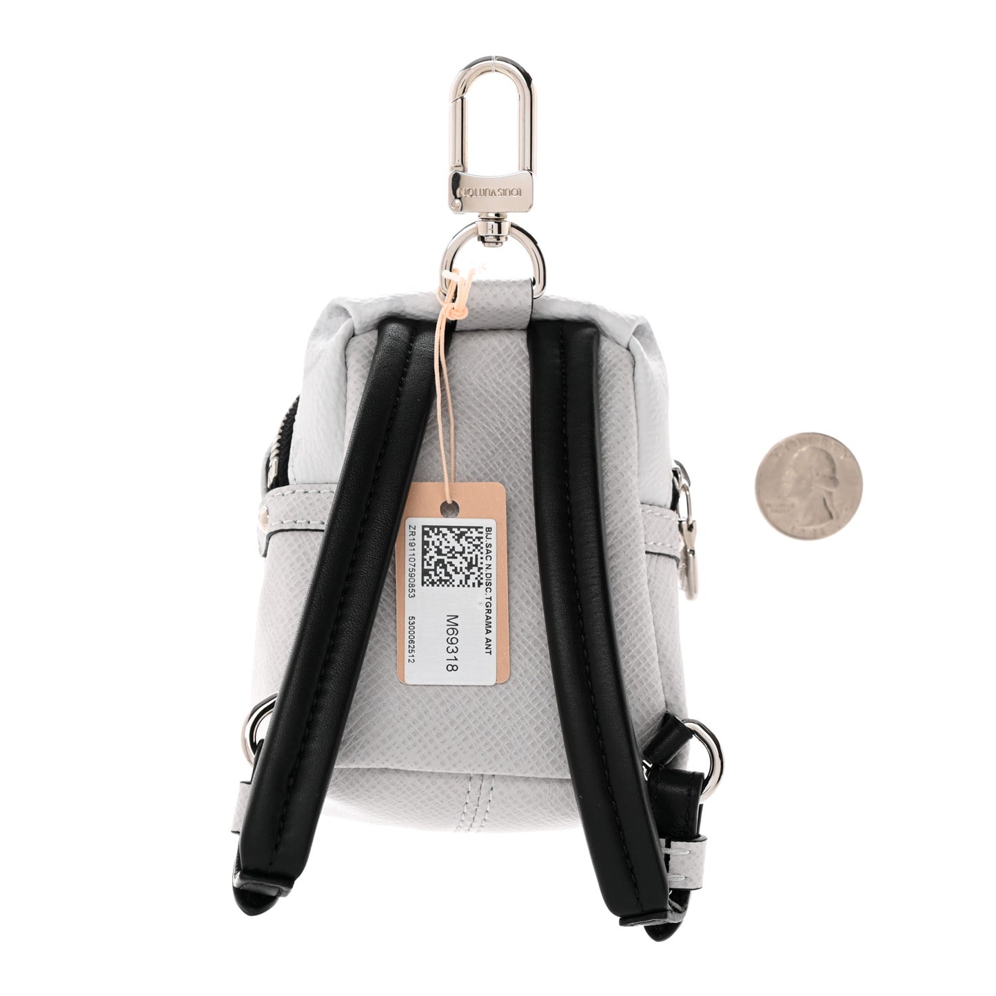 Taiga Monogram Backpack Bag Charm Antartica