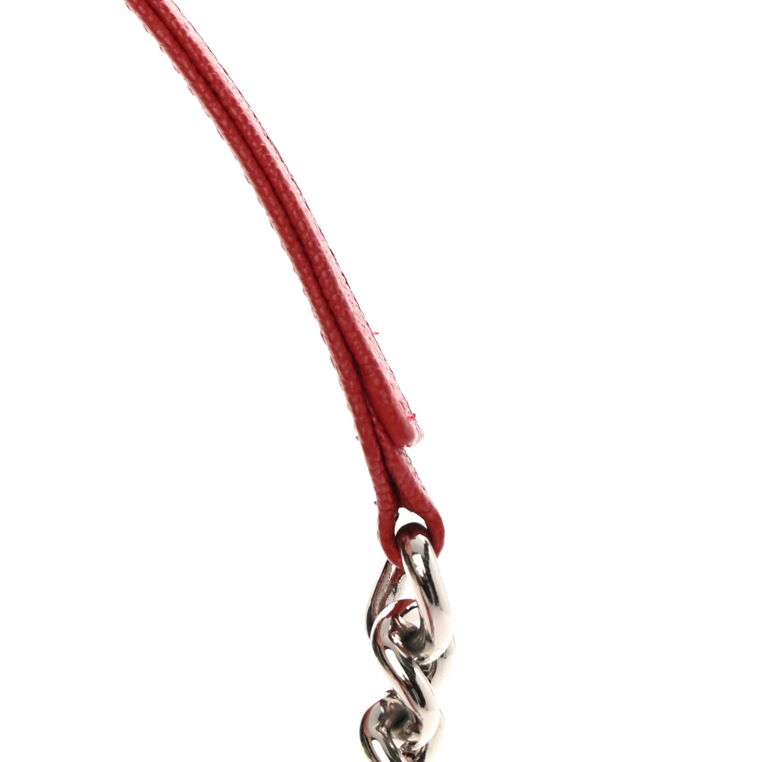 Chanel Caviar Quilted Boy Wallet On Chain WOC Red 15 of 17