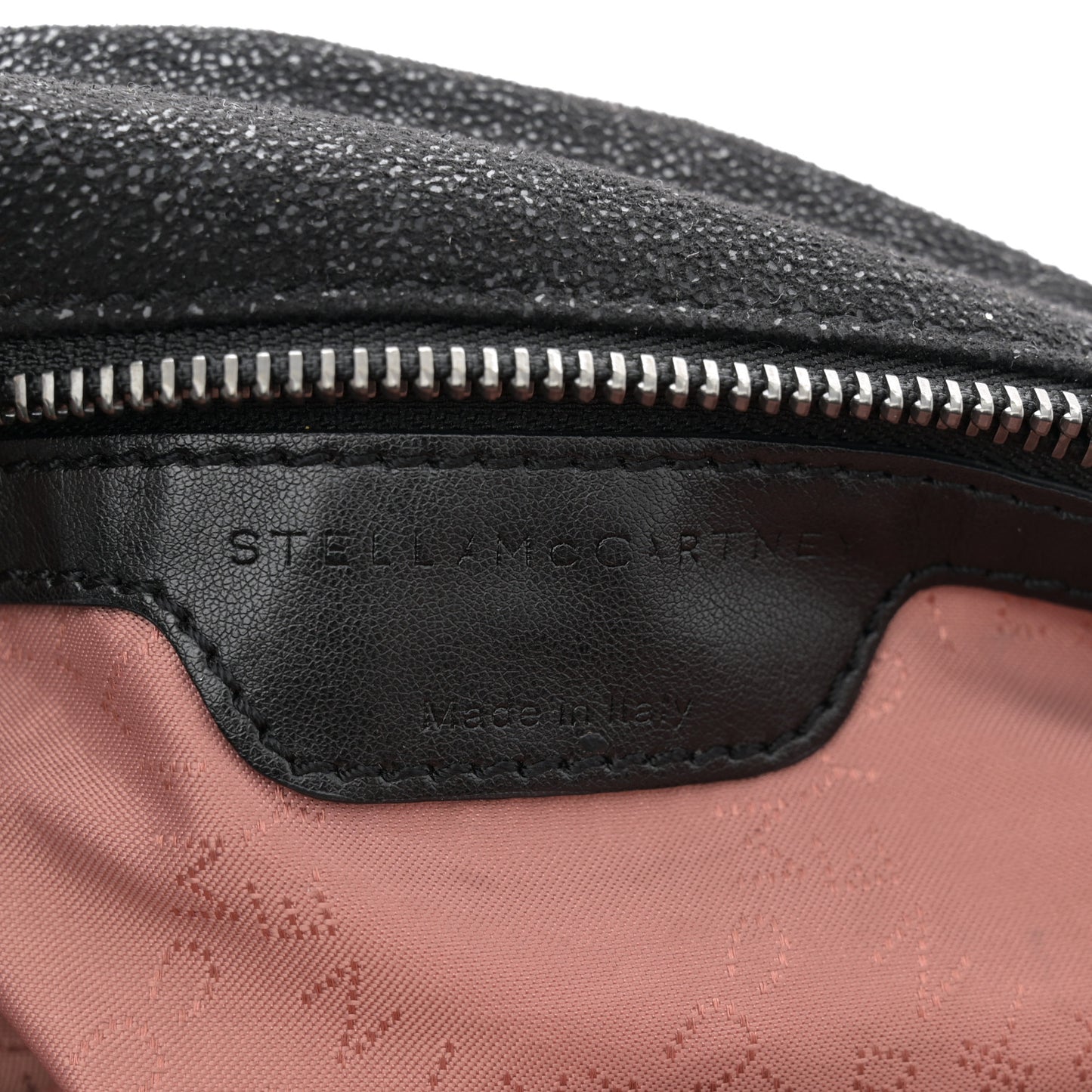 Shaggy Deer Falabella Fold Over Tote Black