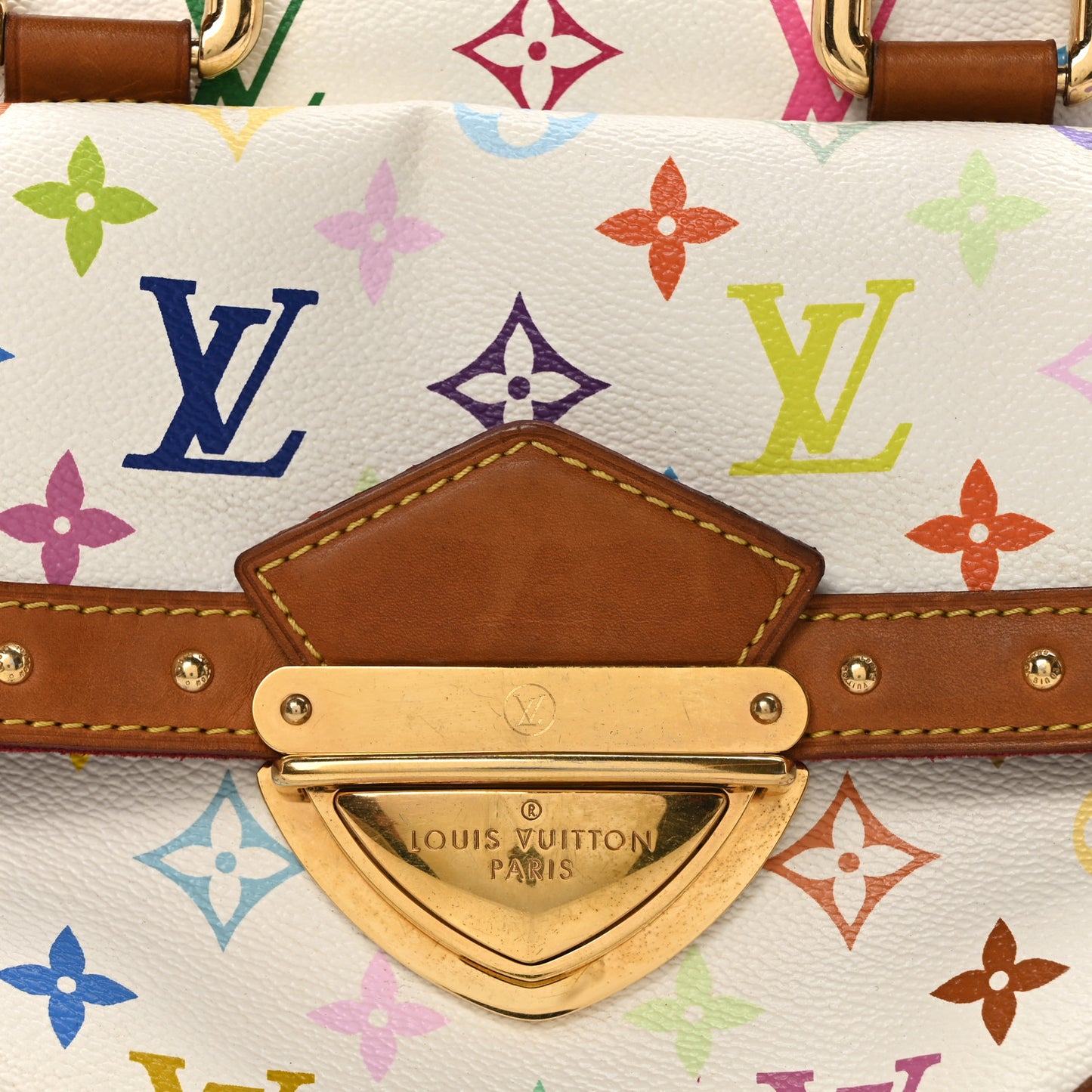 Monogram Multicolor Rita White