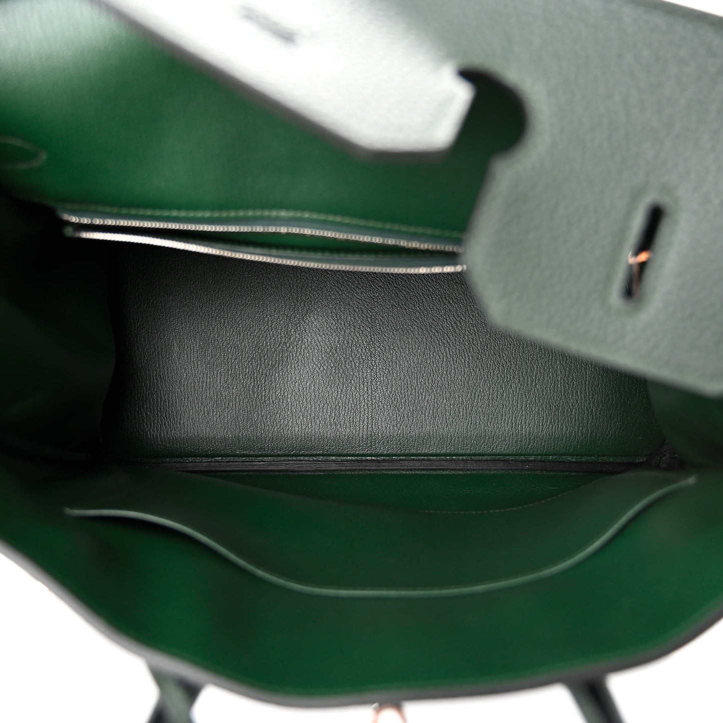 Togo Verso Birkin 35 Vert Fonce Vert Vertigo