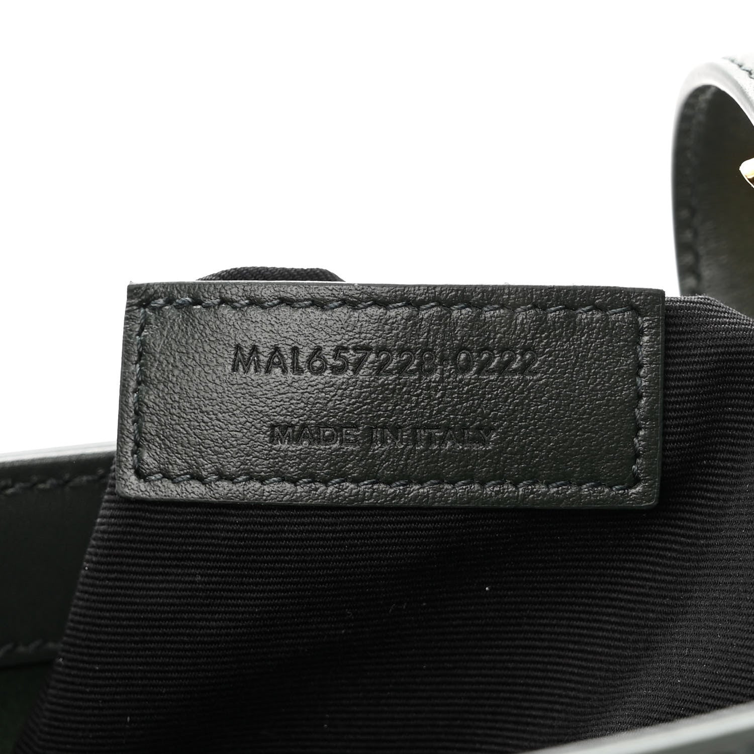 Saint Laurent Smooth Calfskin Le 5 A 7 Hobo Vert Fonce 7 of 10