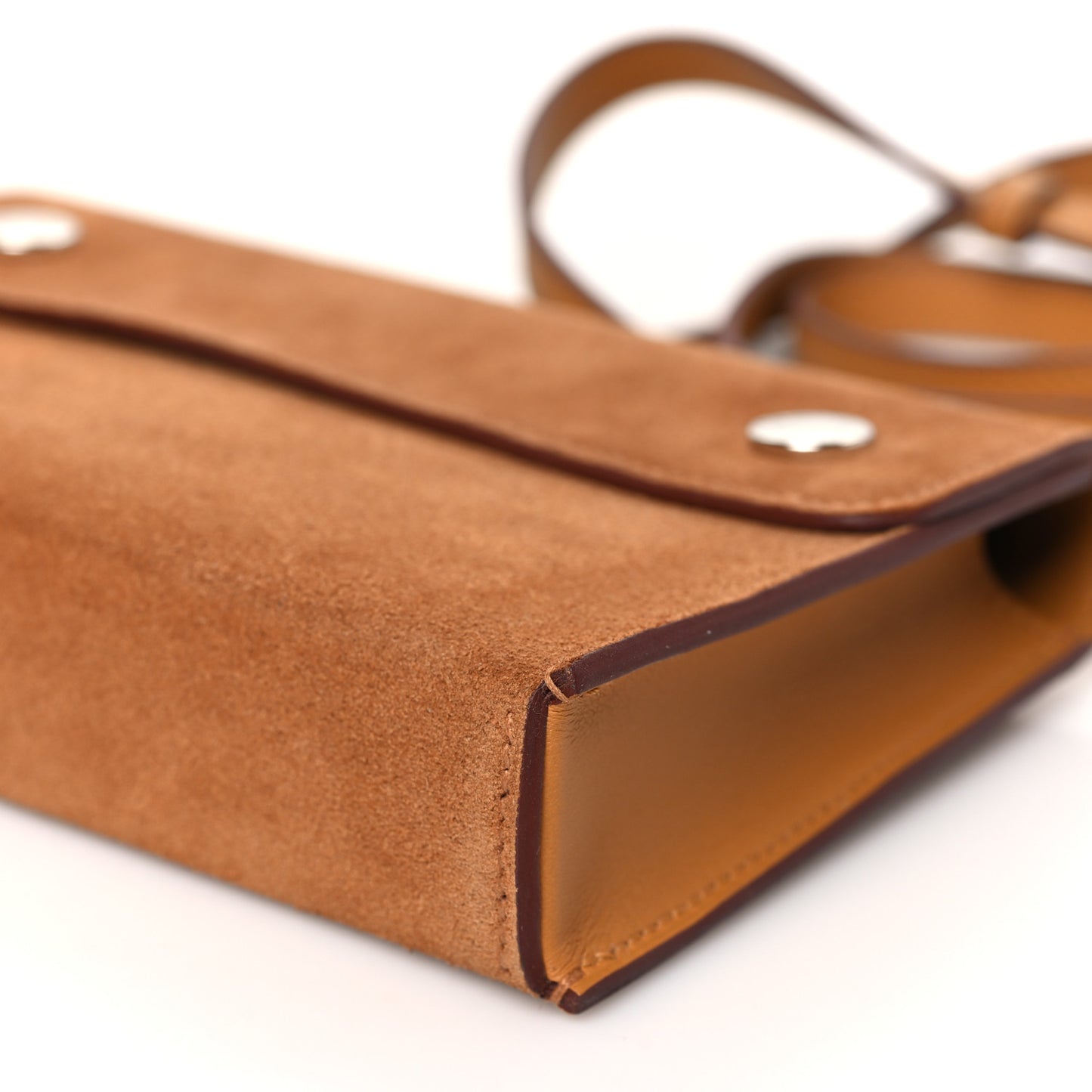 Veau Grizzly Swift Hermesnap Wallet Sesame
