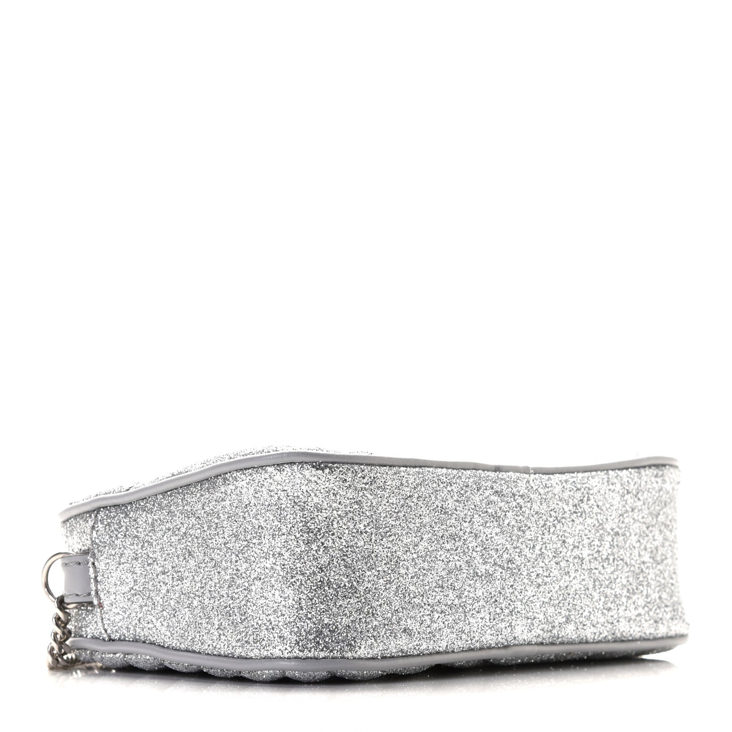 Glitter Star Patch Shoulder Bag Silver