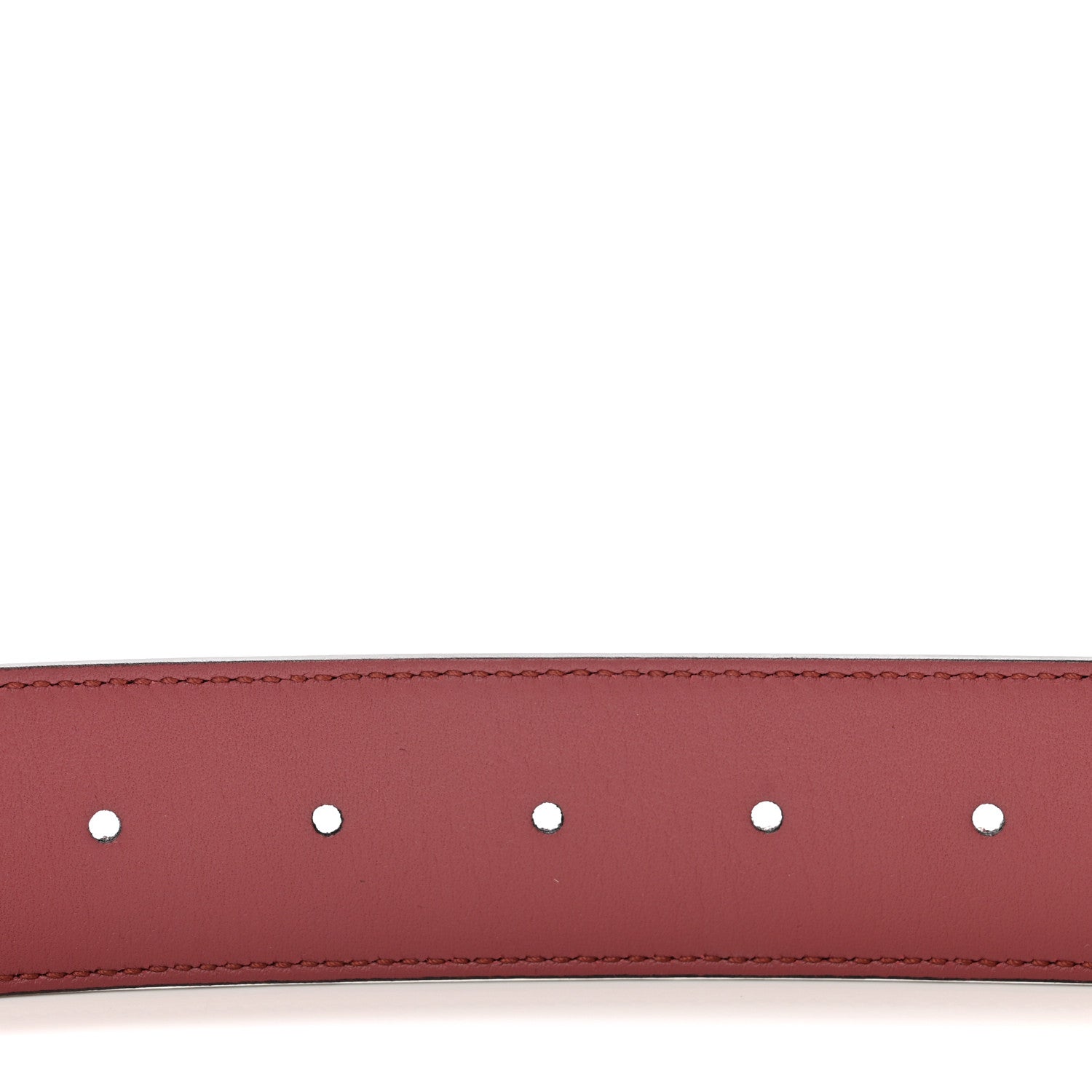 Gucci GG Supreme Monogram Blooms Moon Calfskin Interlocking G 37mm Belt 85 34 Beige Ebony Multicolor Dry Rose 4 of 5
