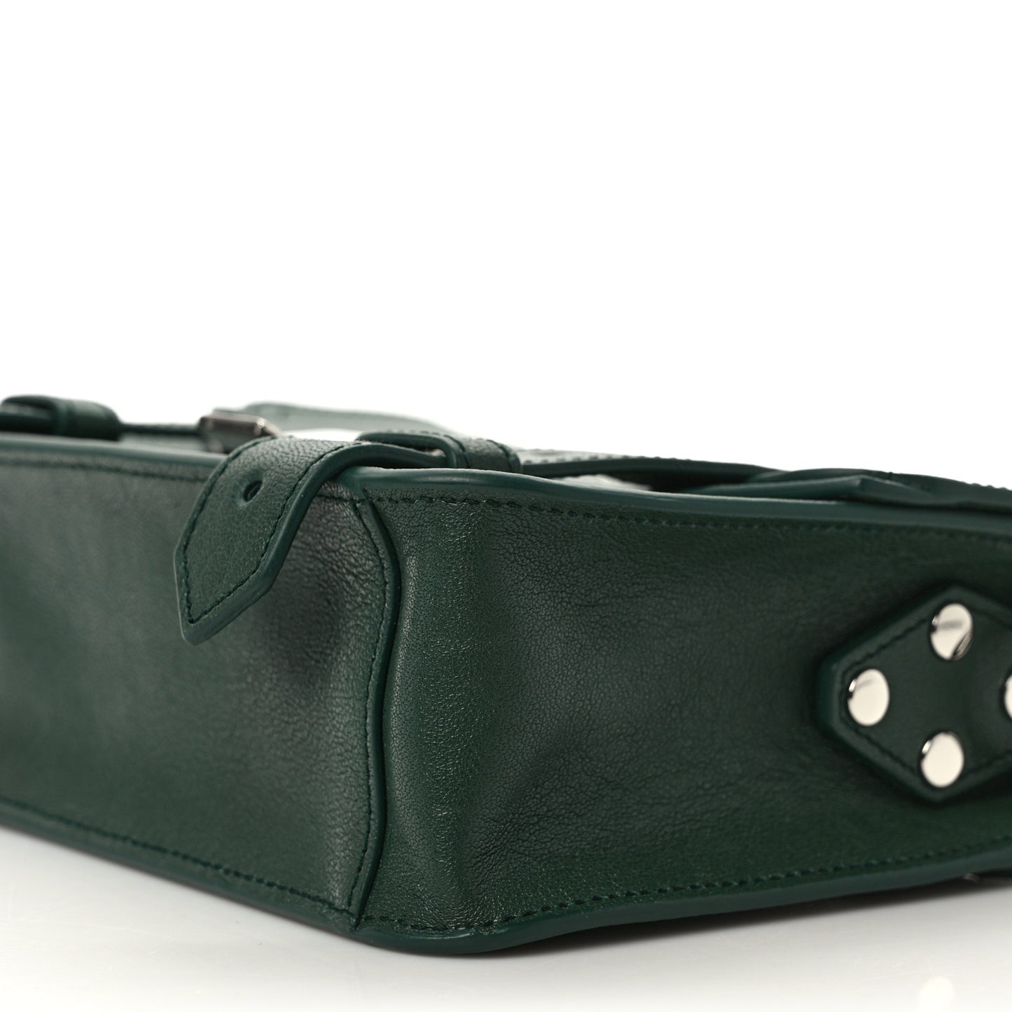 Lambskin PS1 Mini Crossbody Bag Dark Teal