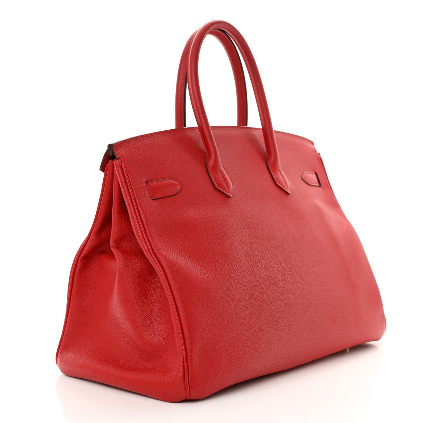 Epsom Birkin 35 Rouge Casaque