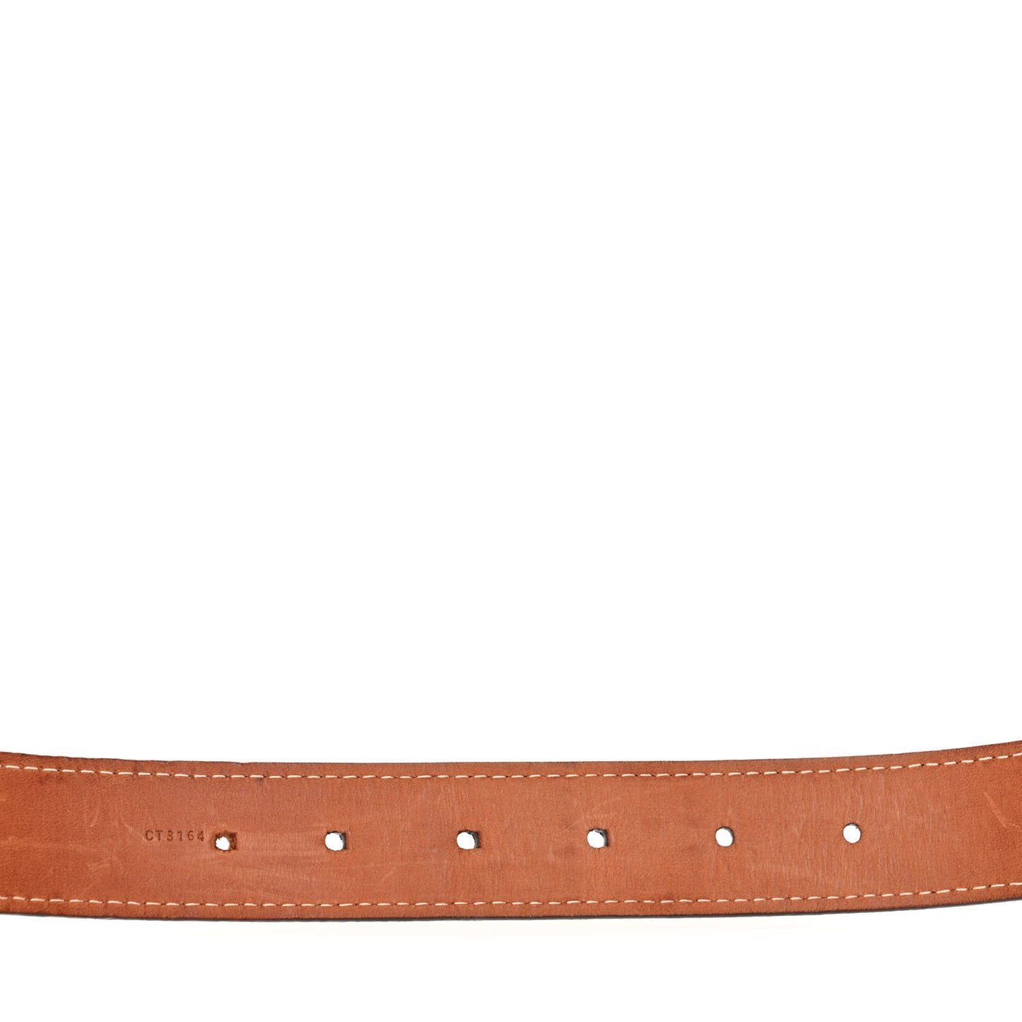 Damier Ebene Tresor Belt 90 36