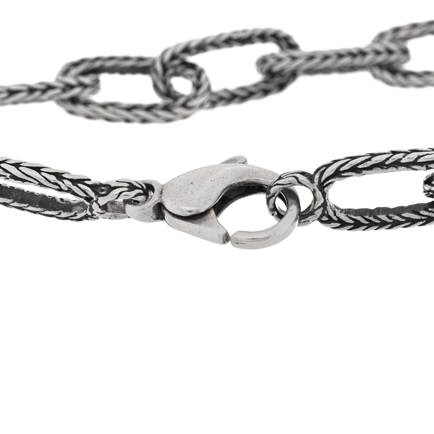 Sterling Silver 18K Yellow Gold Heart Dot Chain Bracelet