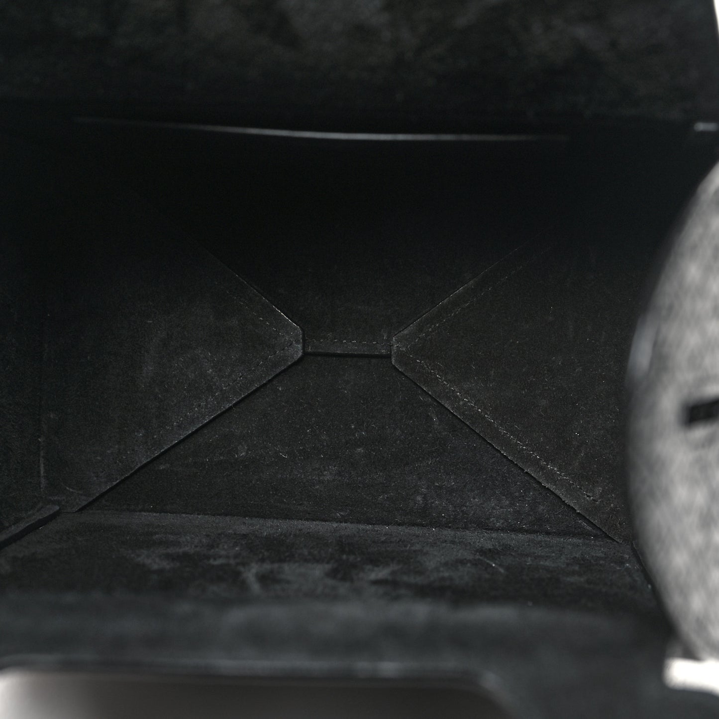 Calfskin Monogram Take Away Box Black