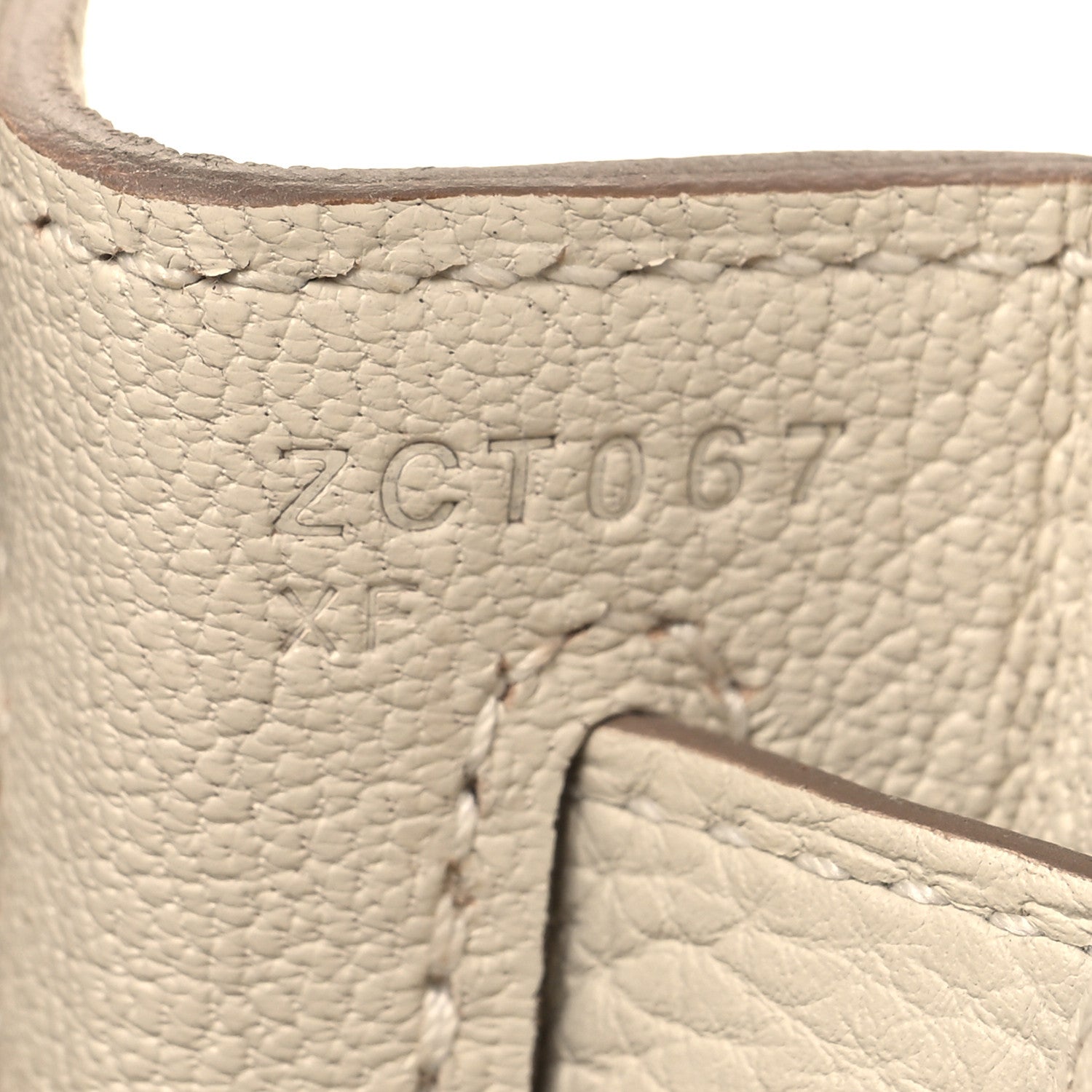 Hermes Togo Kelly Retourne 28 Craie 7 of 14