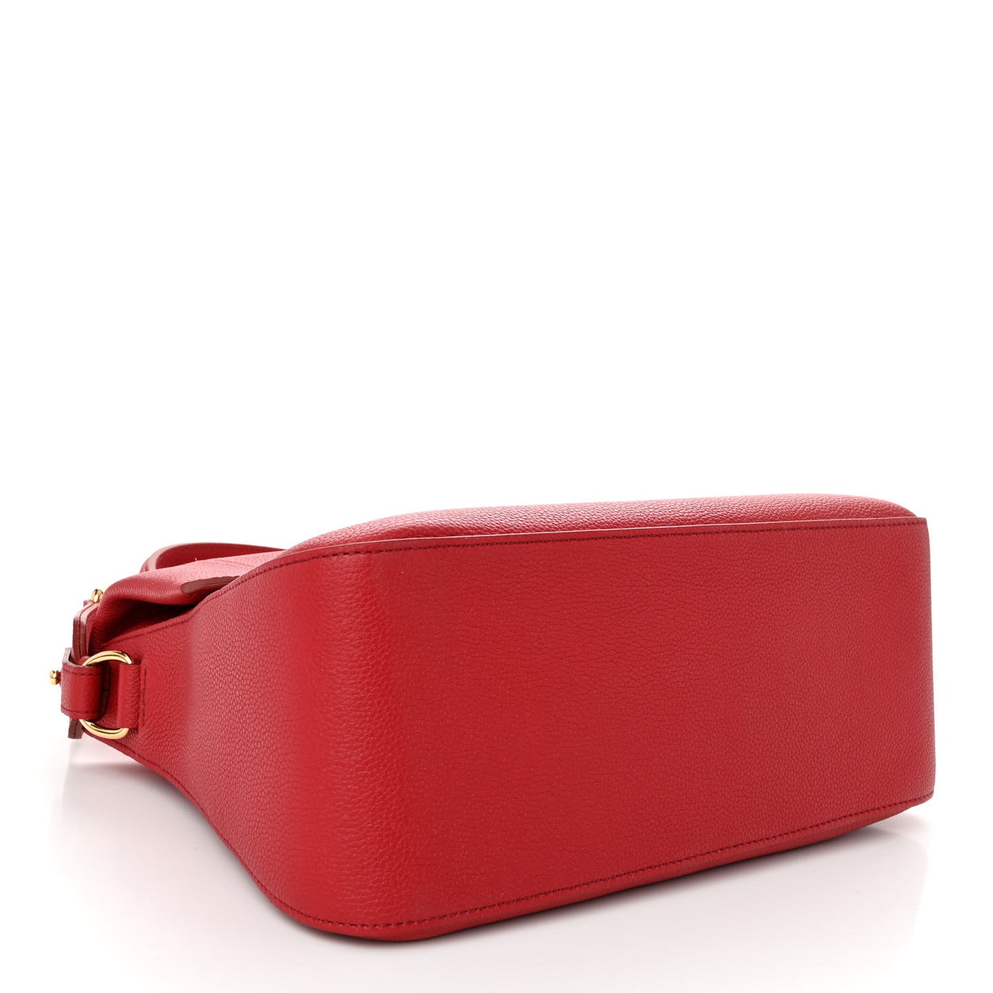 Calfskin Tara Top Handle Bag Red