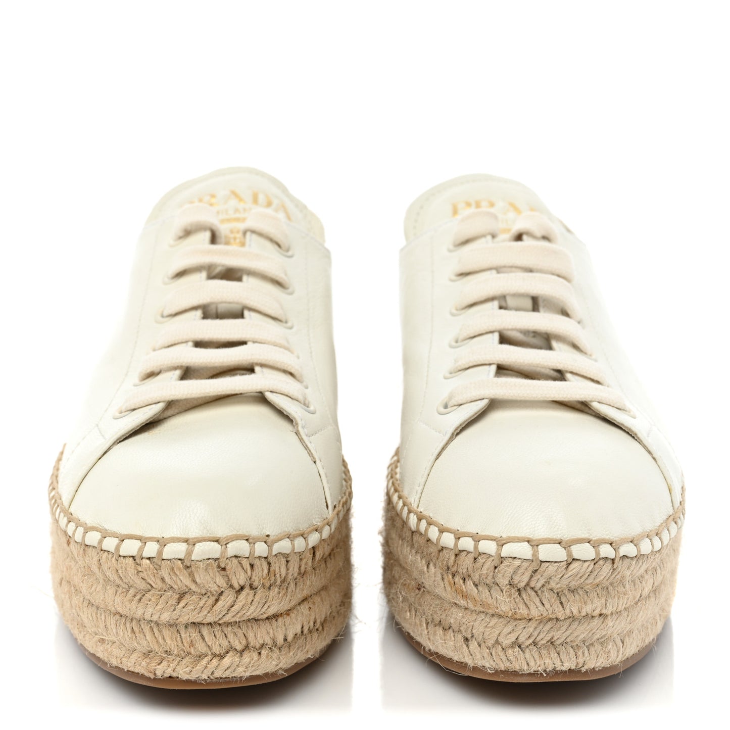 Calfskin Logo Espadrilles 40.5