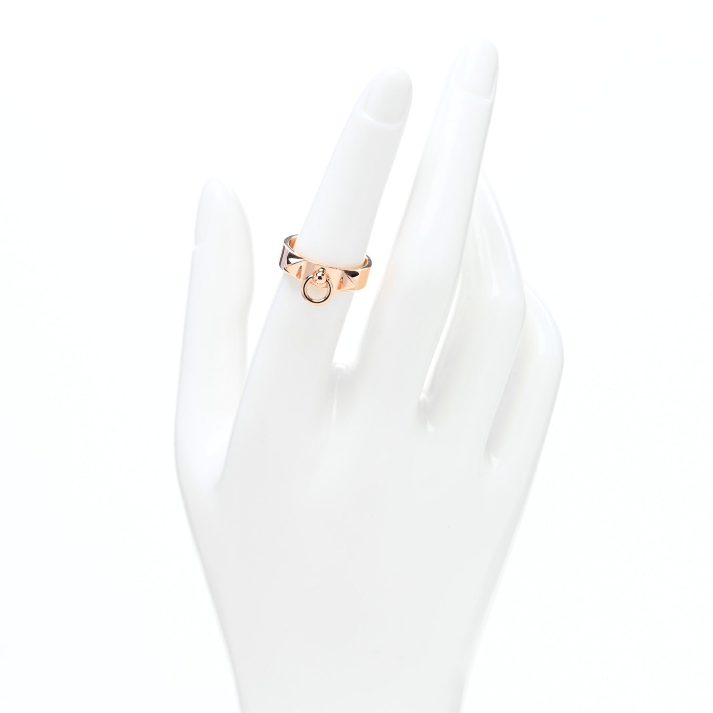 18K Rose Gold PM Collier De Chien Ring 53 6.5