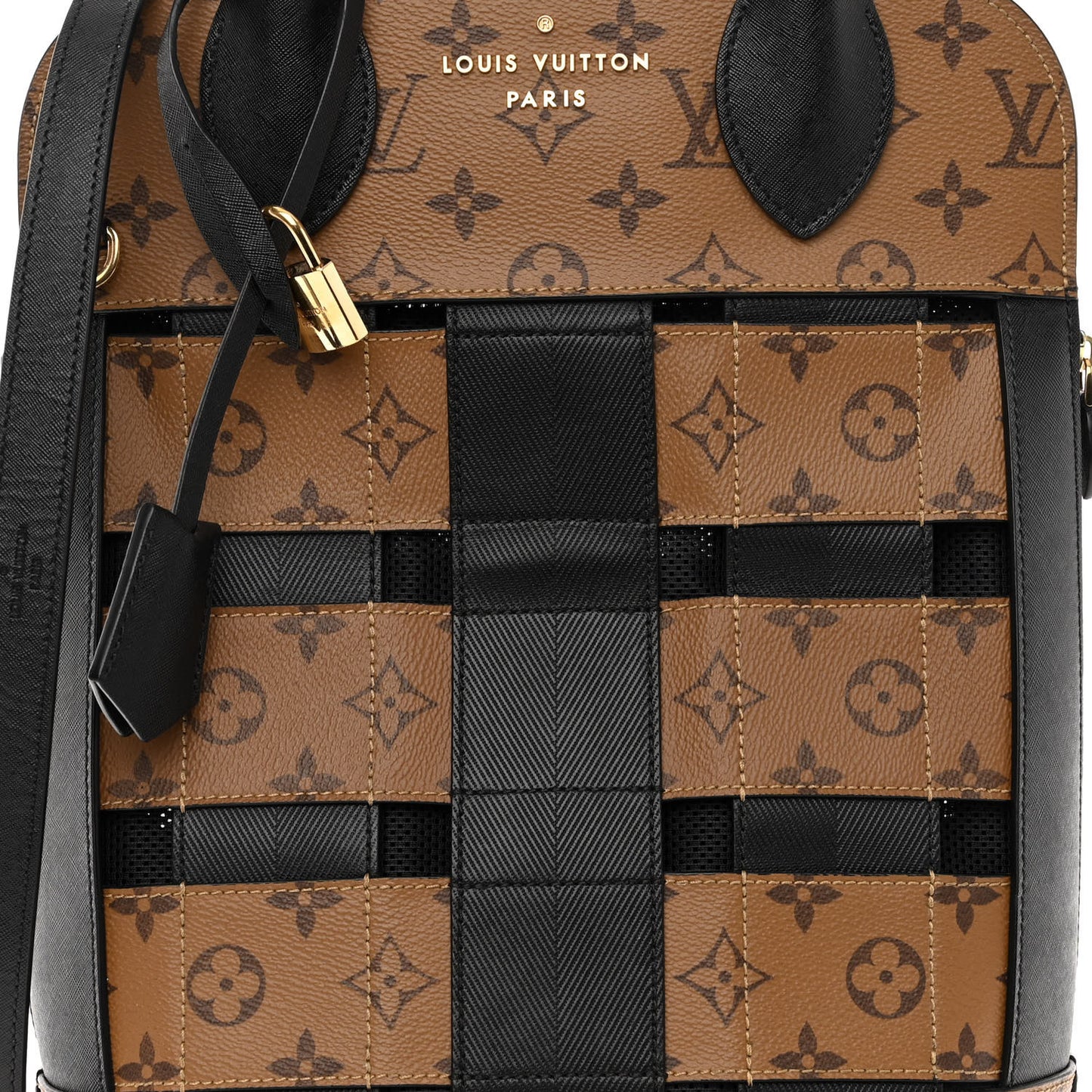 Reverse Monogram Tressage Tote