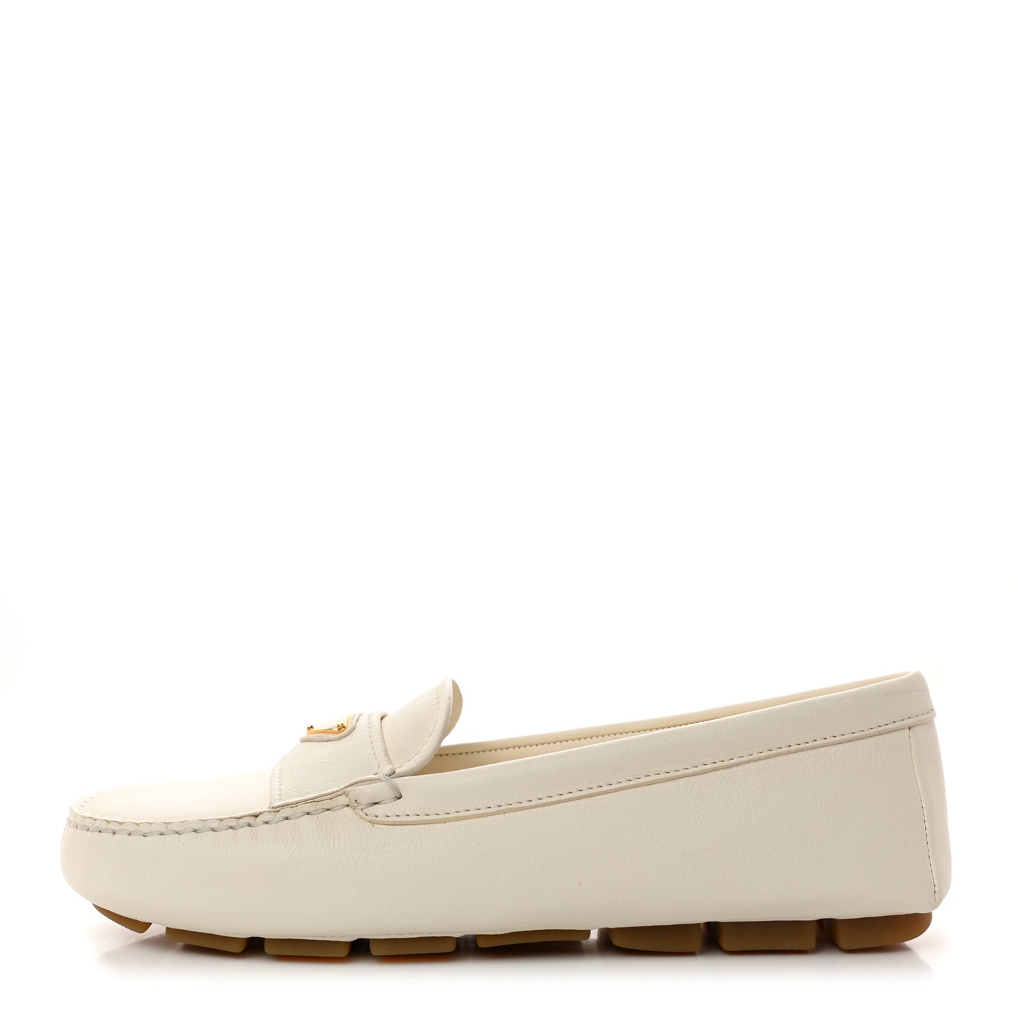 Cervo Triangle Driving Loafer 38 Avorio