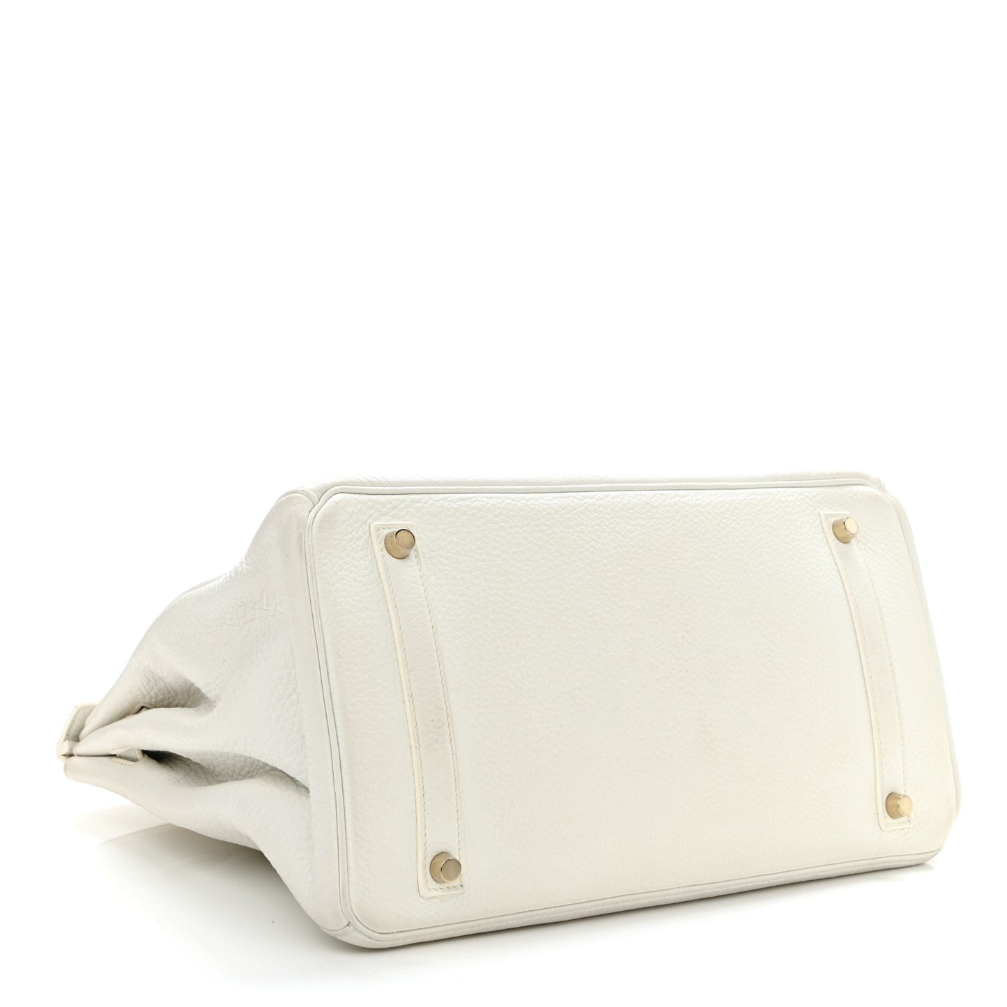 Taurillon Clemence Birkin 35 White